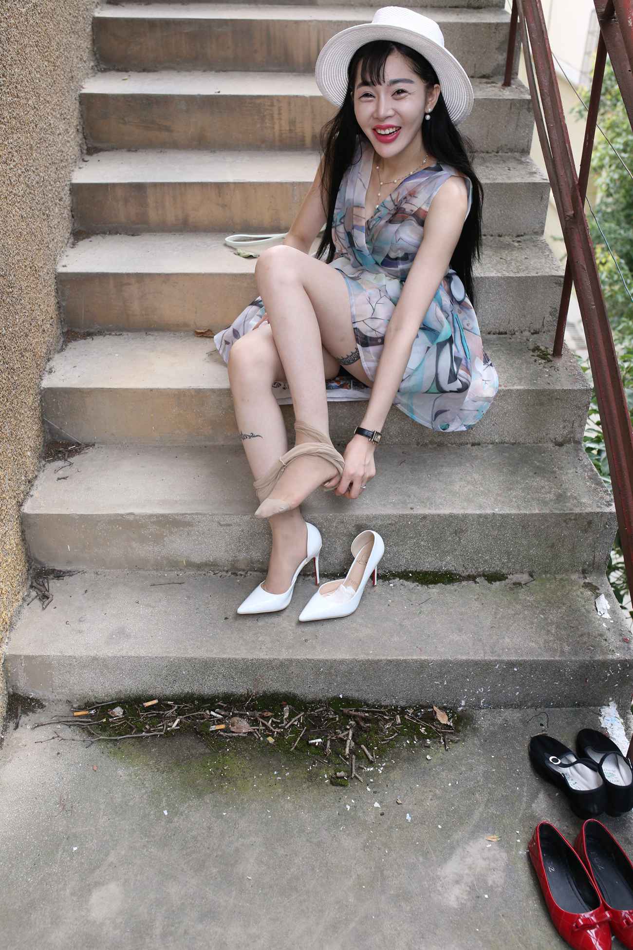 图片[101]-大西瓜爱牙膏-早期作品-S009 红嘴唇少妇 [337P] – 速更版-美库