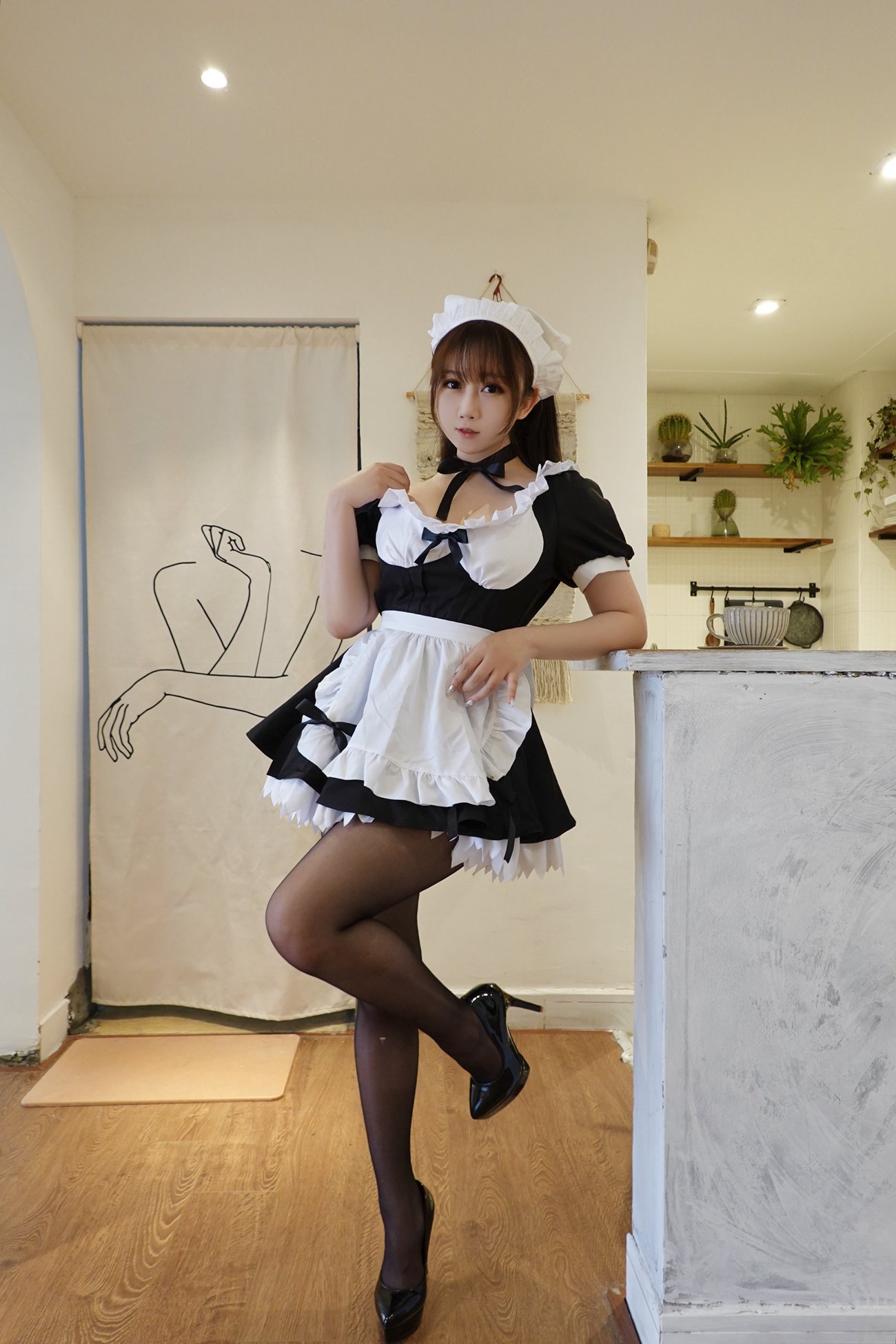 图片[16]-蜜桃少女是依酱呀 – 黑丝女仆2.0[26P] – 速更版-美库