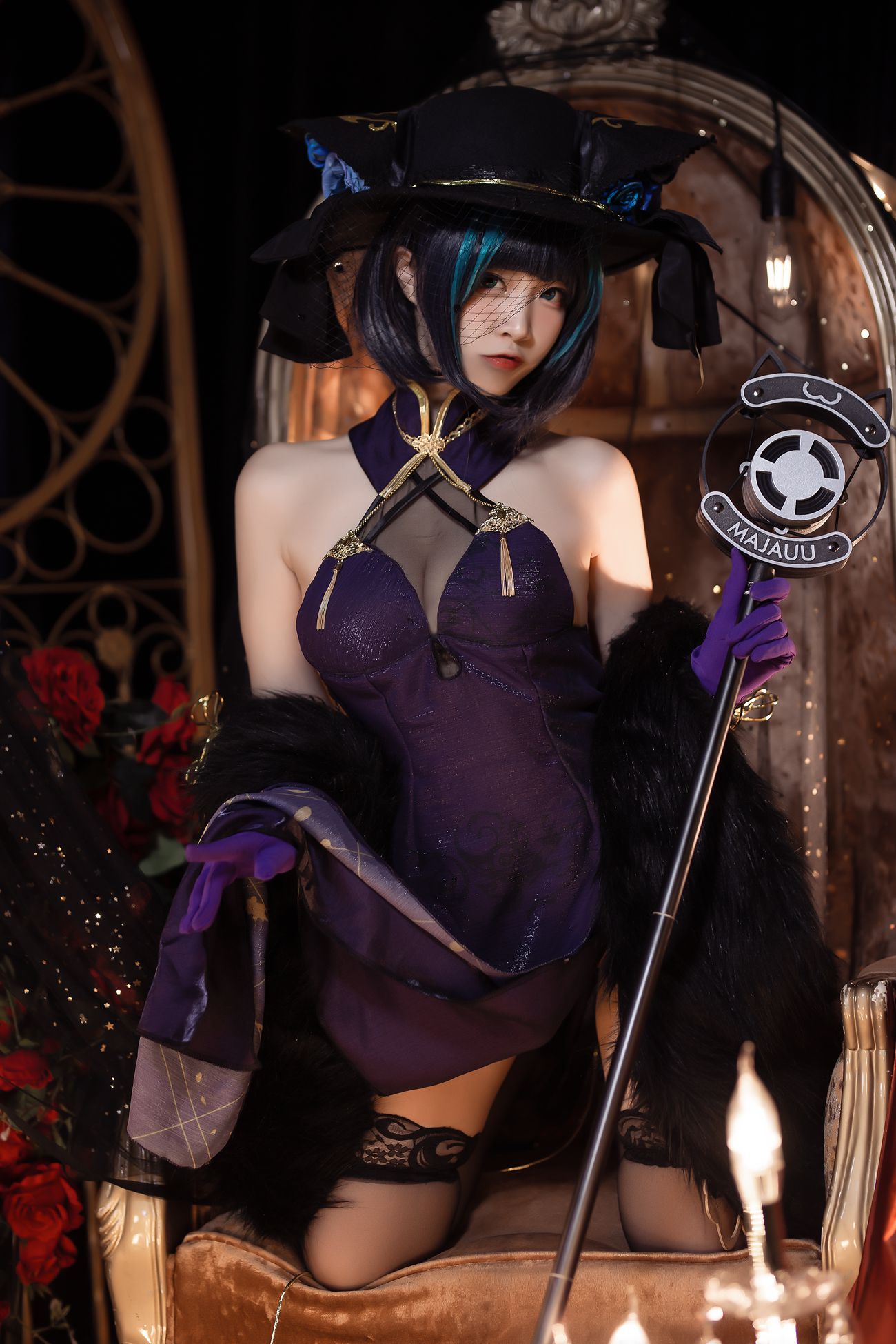 图片[7]-二佐Nisa 柴郡音乐绚烂 [9P] – 速更版-美库