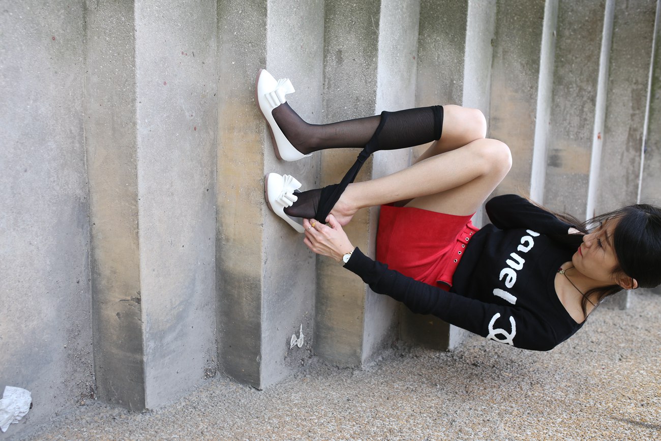 图片[25]-大西瓜爱牙膏-早期作品-S011 黑丝 [47P] – 速更版-美库