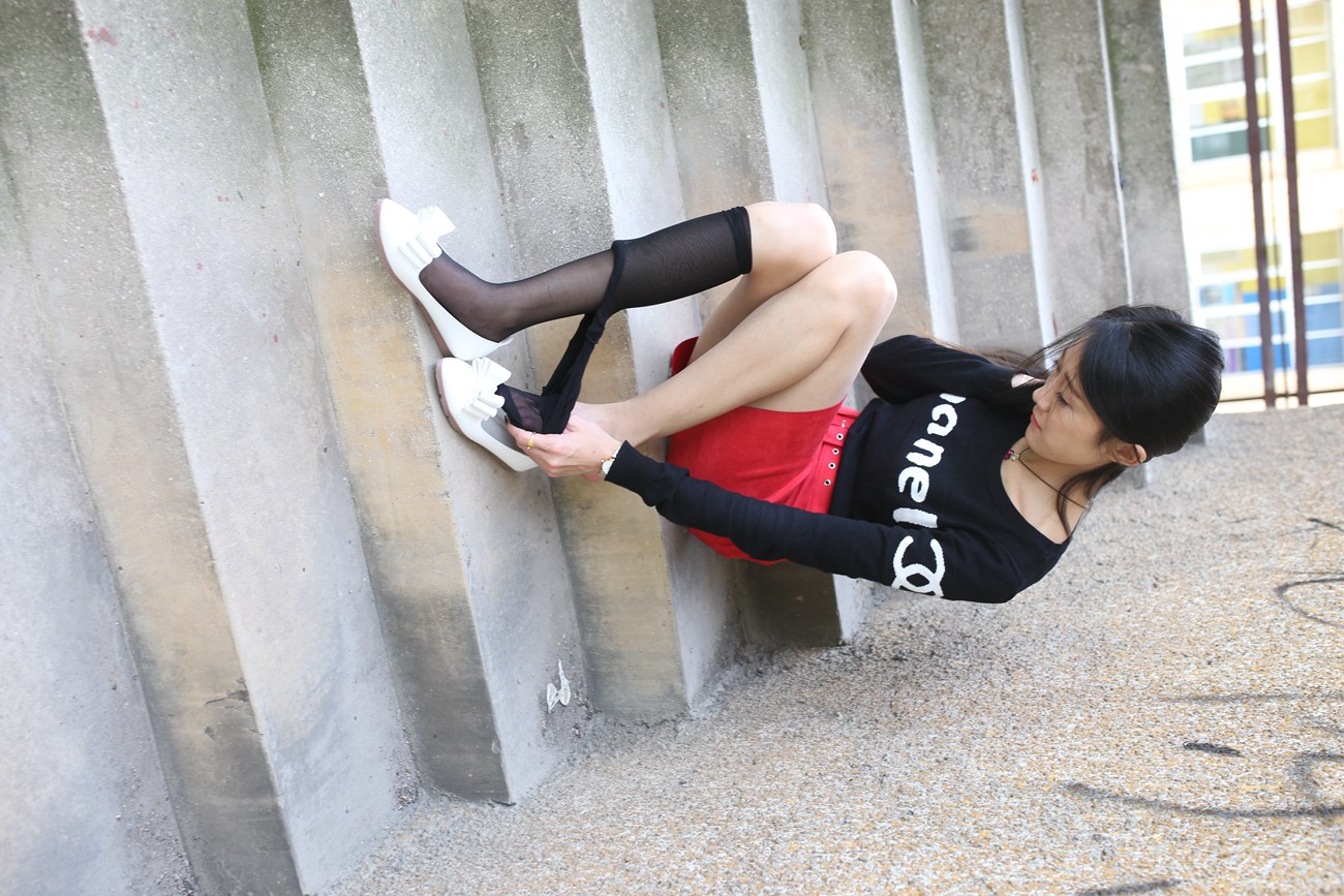 图片[26]-大西瓜爱牙膏-早期作品-S011 黑丝 [47P] – 速更版-美库