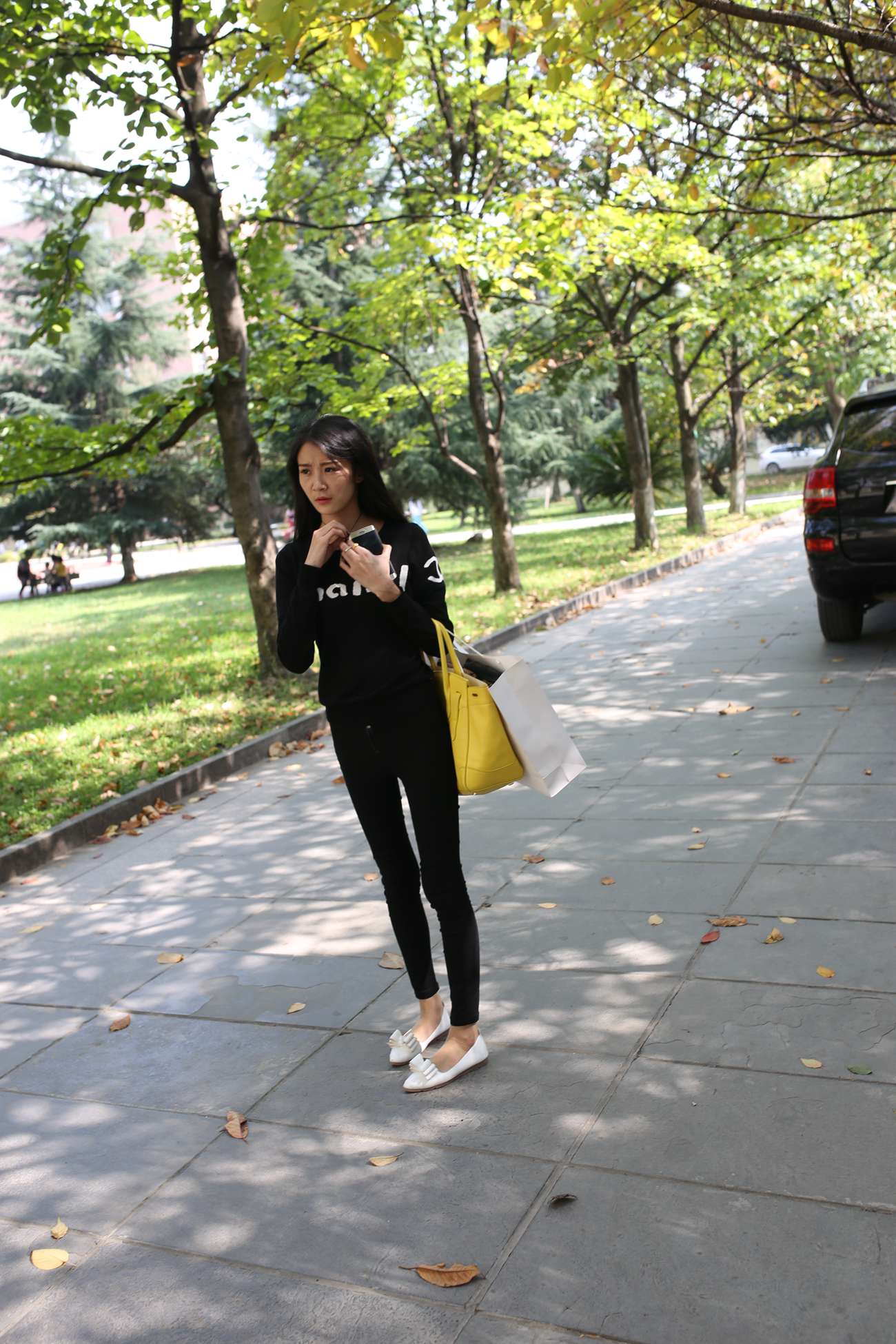 图片[122]-大西瓜爱牙膏-早期作品-S010 黑长裤 [268P] – 速更版-美库