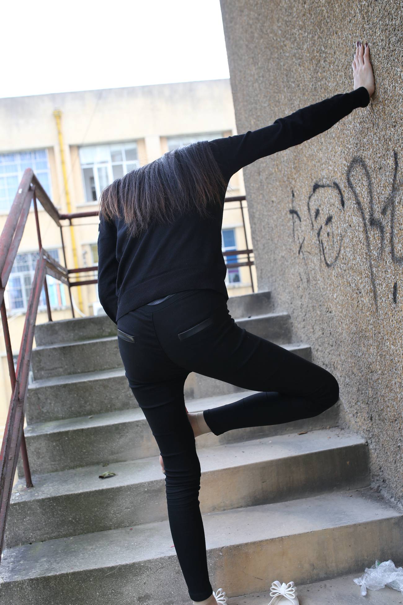 图片[144]-大西瓜爱牙膏-早期作品-S010 黑长裤 [268P] – 速更版-美库