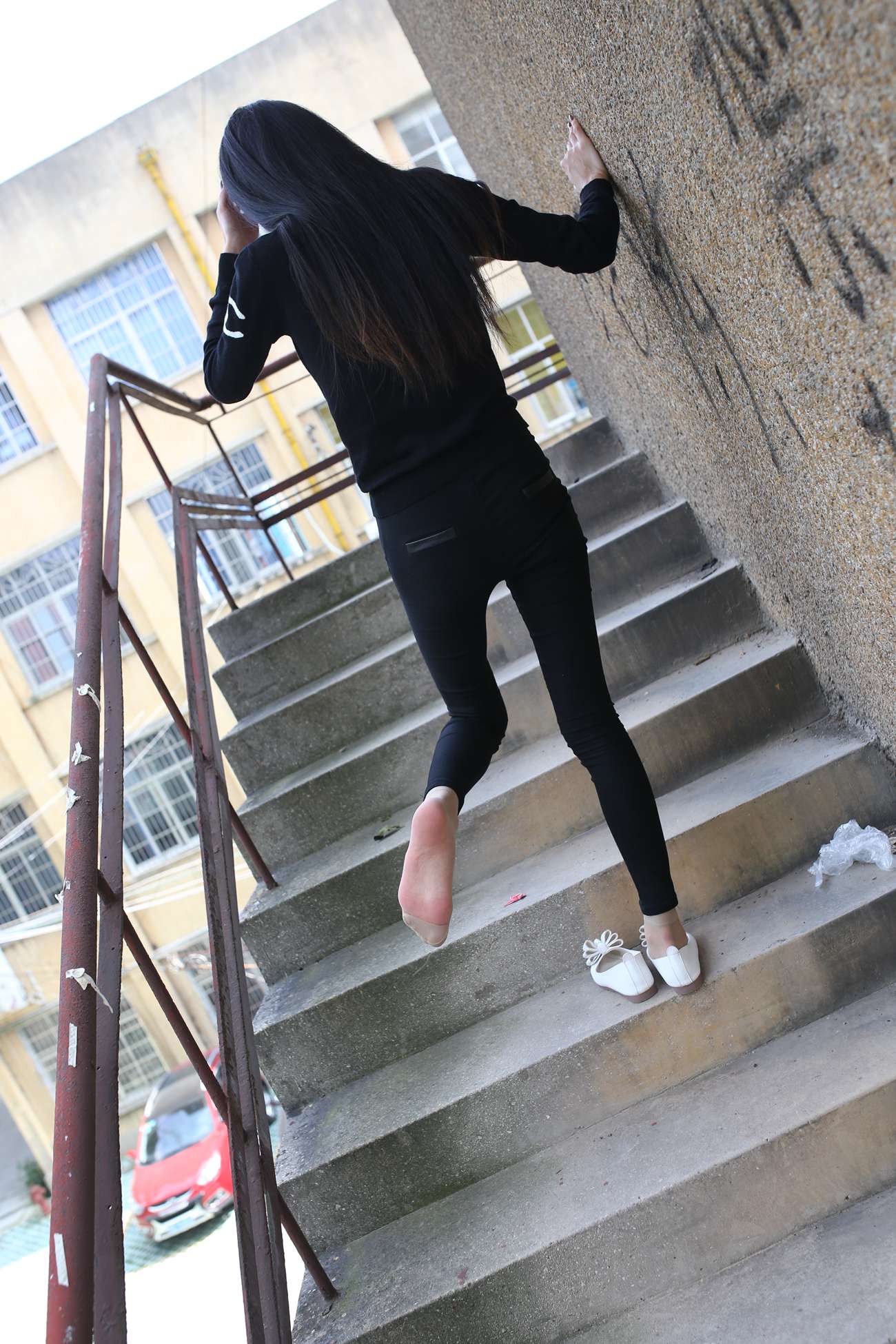 图片[149]-大西瓜爱牙膏-早期作品-S010 黑长裤 [268P] – 速更版-美库