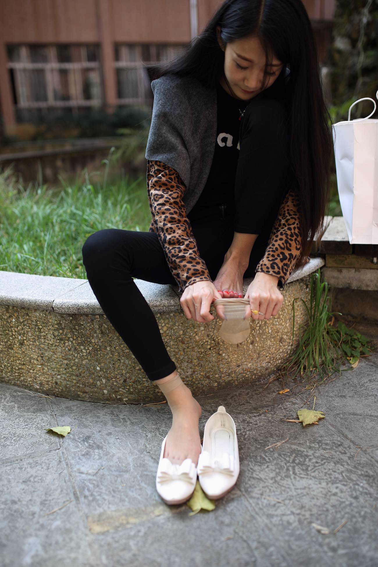 图片[257]-大西瓜爱牙膏-早期作品-S010 黑长裤 [268P] – 速更版-美库