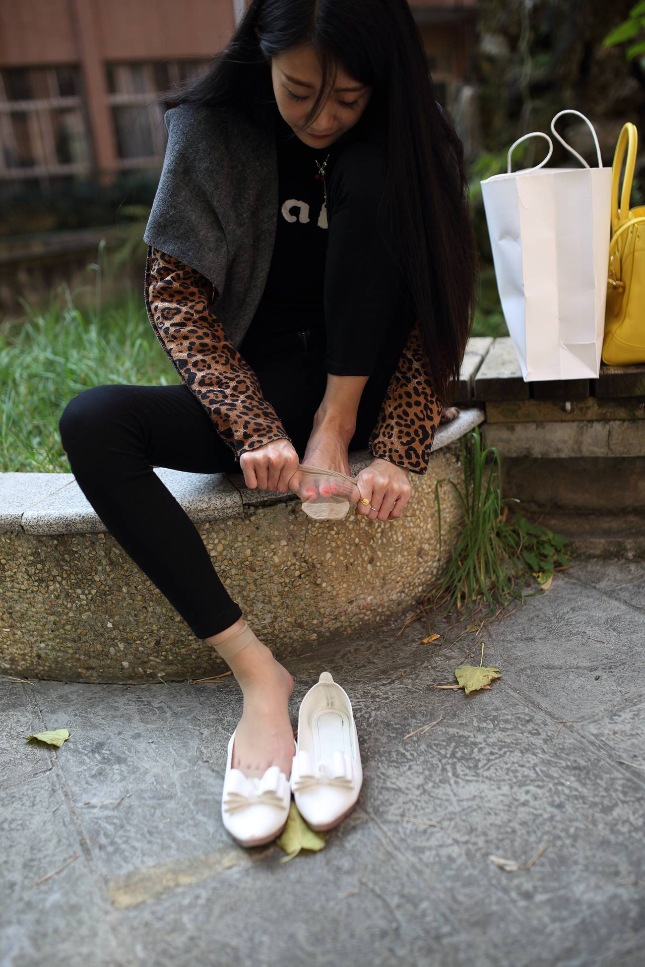 图片[258]-大西瓜爱牙膏-早期作品-S010 黑长裤 [268P] – 速更版-美库