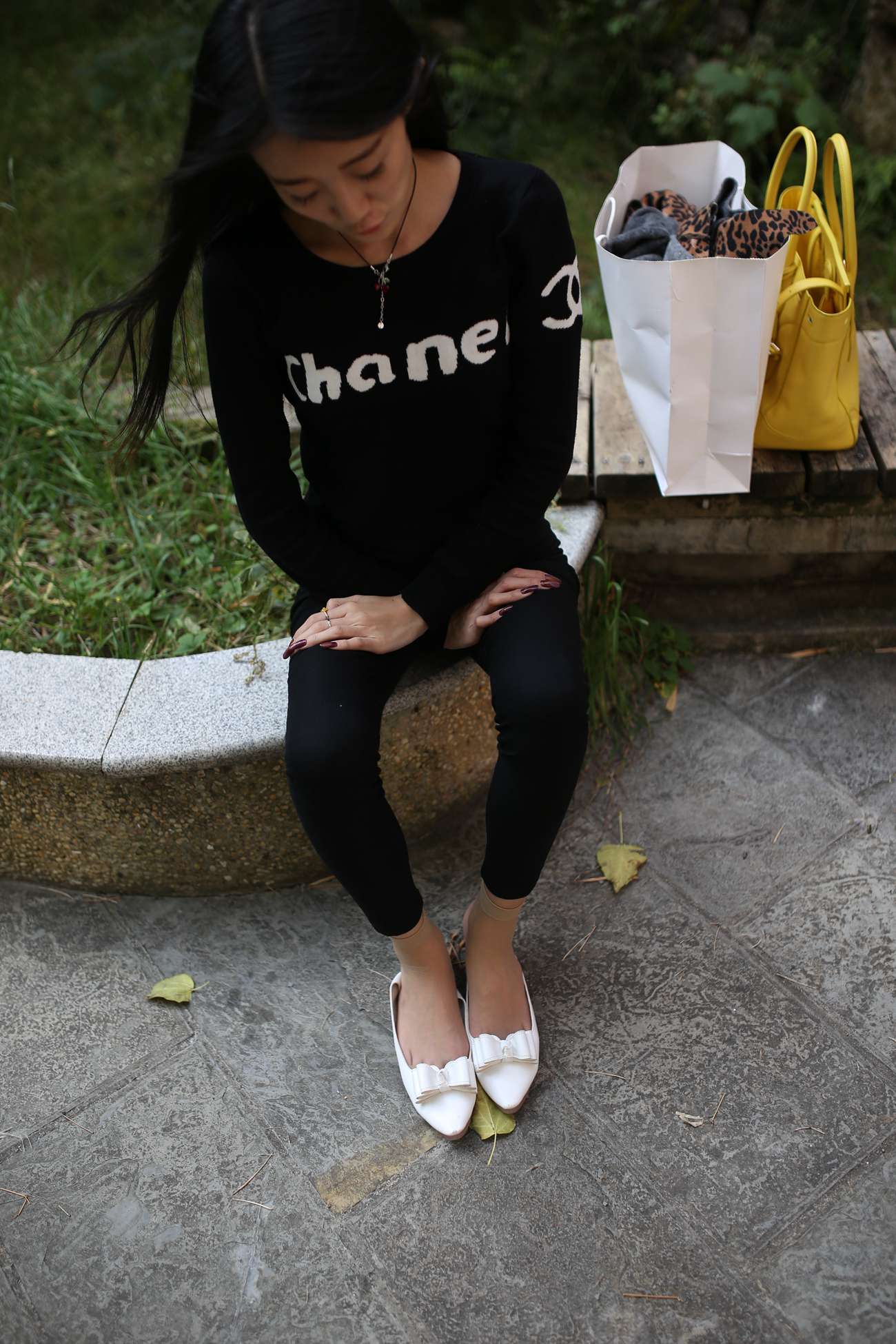 图片[264]-大西瓜爱牙膏-早期作品-S010 黑长裤 [268P] – 速更版-美库