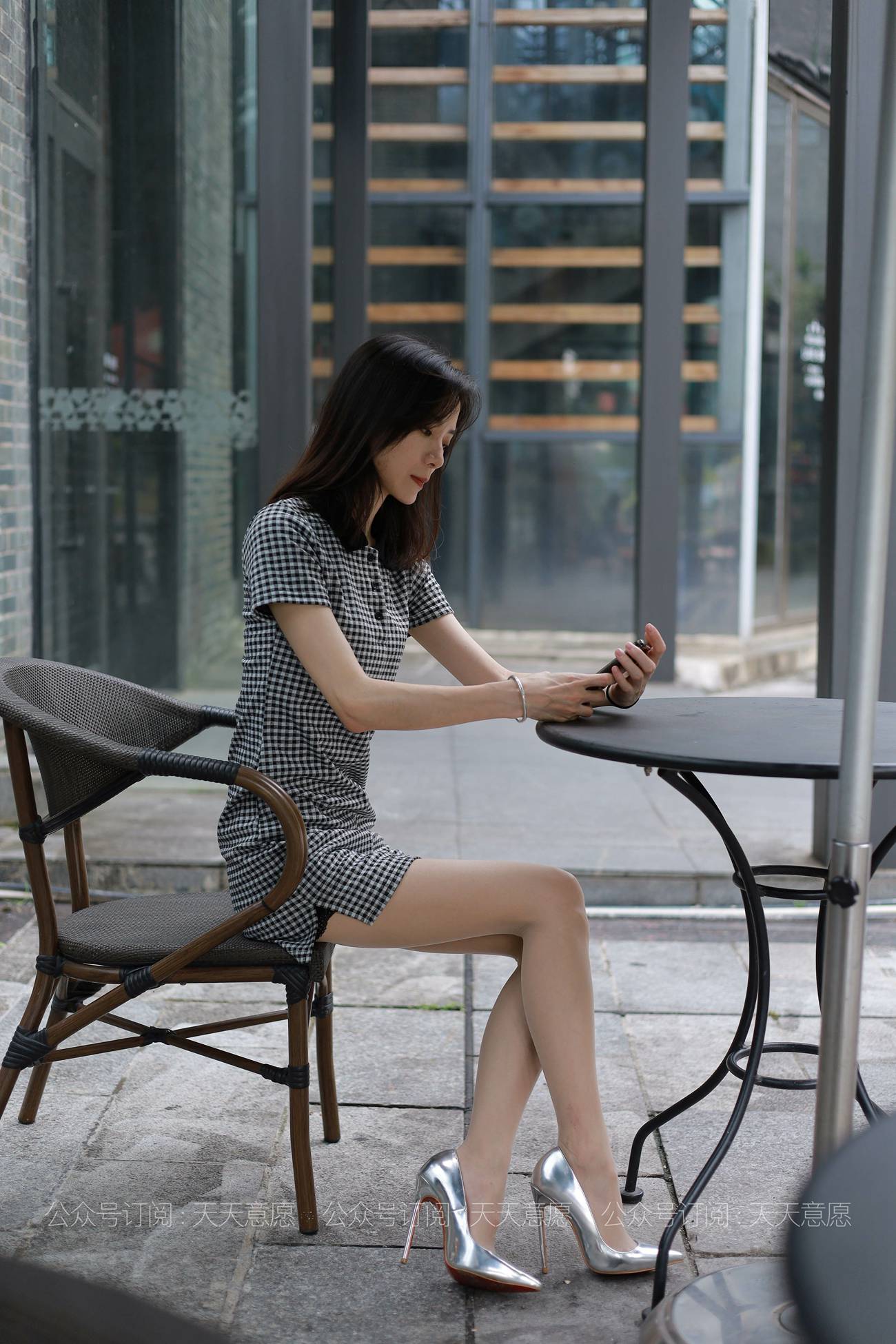 图片[22]-[IESS异思趣向] 耽丝 210728 小六的格子短裙 [90P] – 速更版-美库