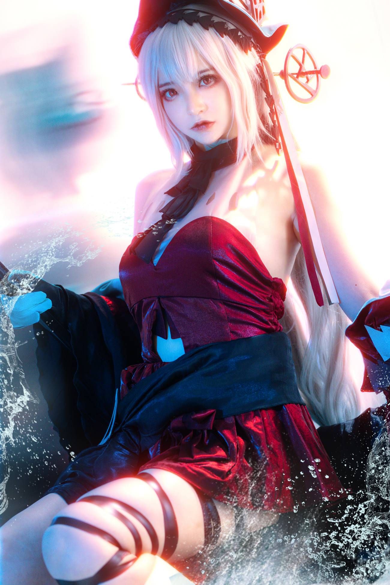 图片[10]-网紅Coser@疯猫ss 浊心斯卡蒂 [18P] – 速更版-美库