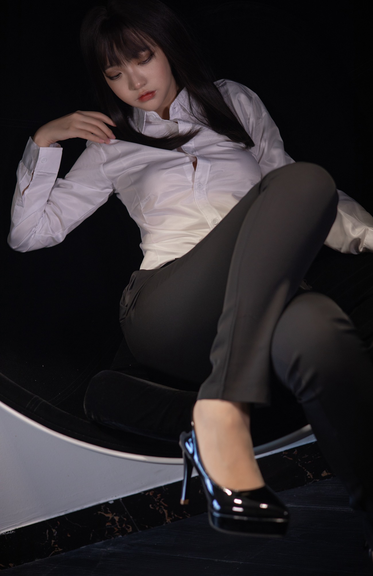 图片[8]-网紅Coser@疯猫ss 职业ol [40P] – 速更版-美库