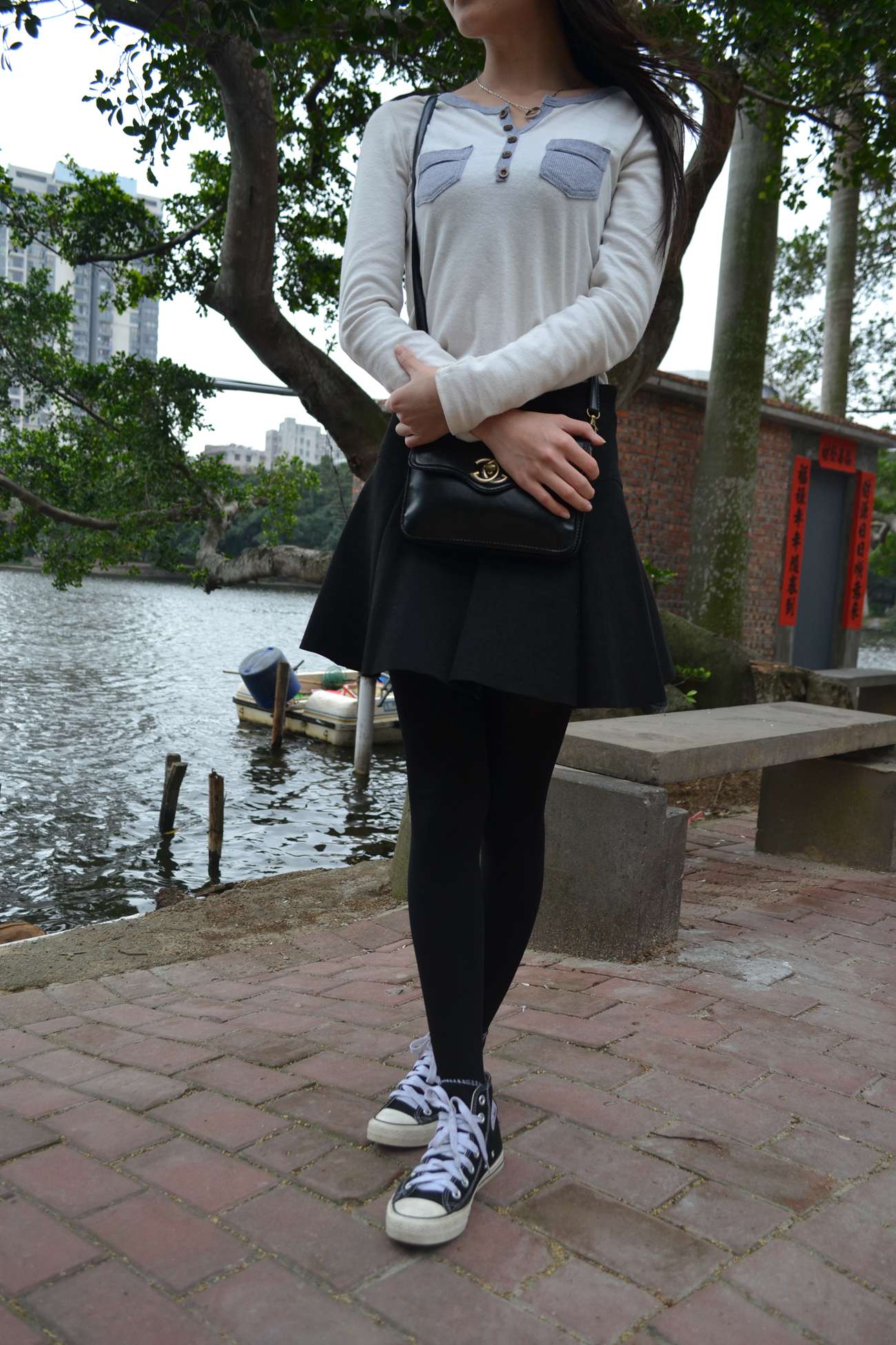 图片[12]-大西瓜爱牙膏-早期作品-S014 湖边黑丝妹 [109P] – 速更版-美库