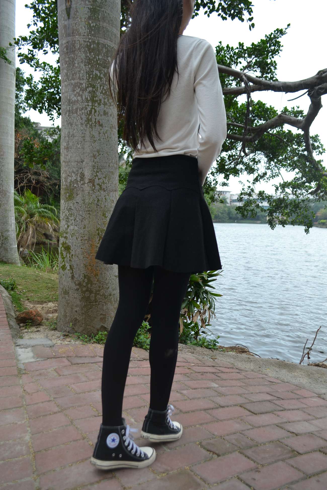 图片[14]-大西瓜爱牙膏-早期作品-S014 湖边黑丝妹 [109P] – 速更版-美库