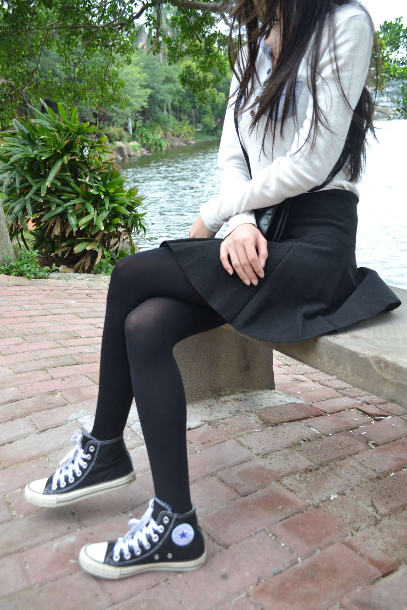 图片[16]-大西瓜爱牙膏-早期作品-S014 湖边黑丝妹 [109P] – 速更版-美库