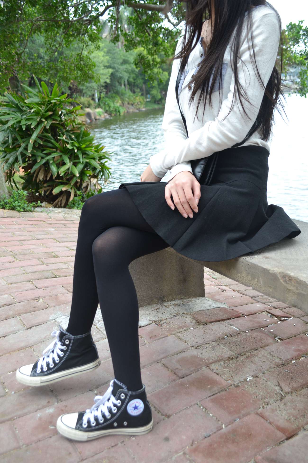 图片[17]-大西瓜爱牙膏-早期作品-S014 湖边黑丝妹 [109P] – 速更版-美库