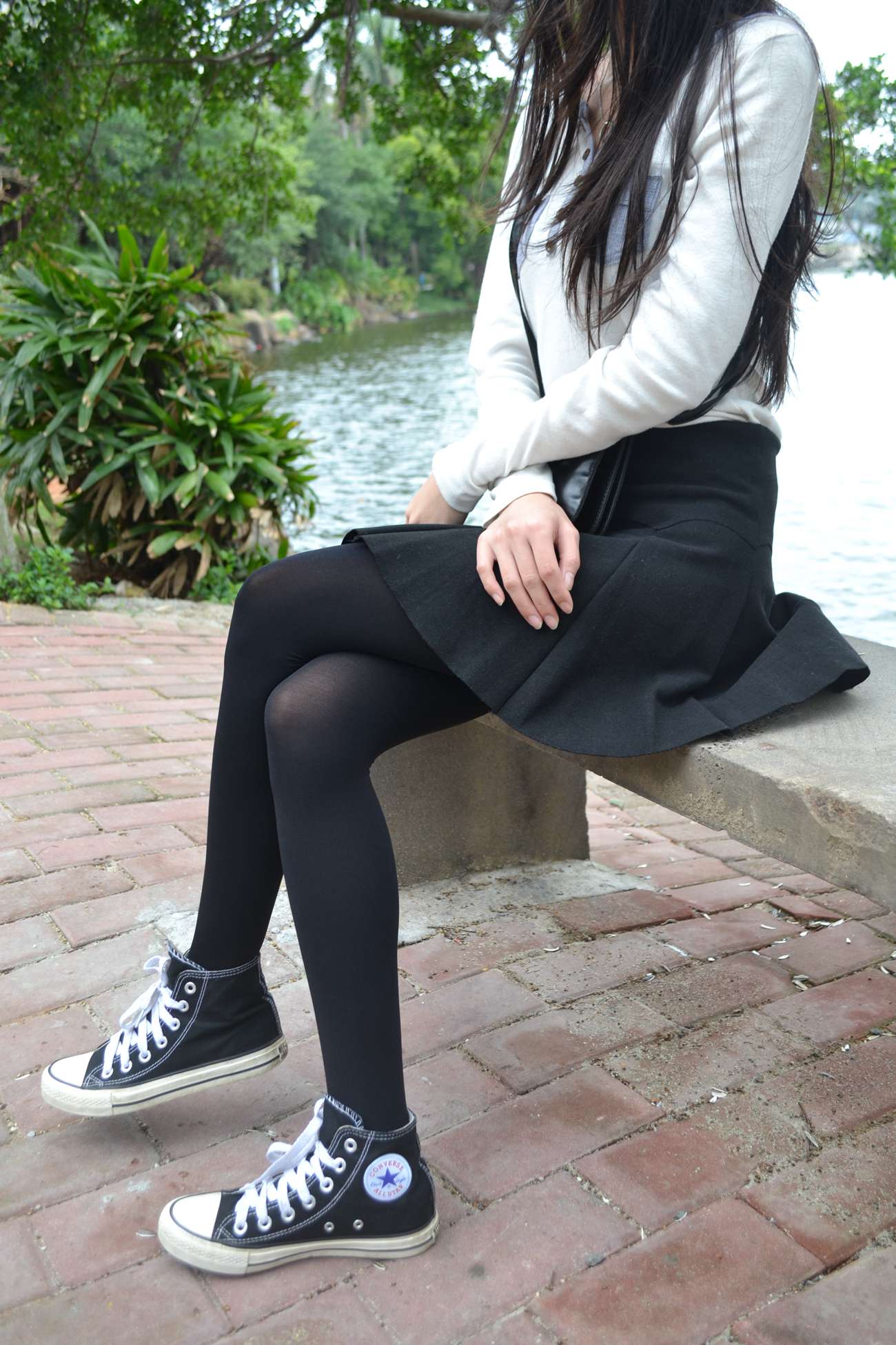 图片[18]-大西瓜爱牙膏-早期作品-S014 湖边黑丝妹 [109P] – 速更版-美库