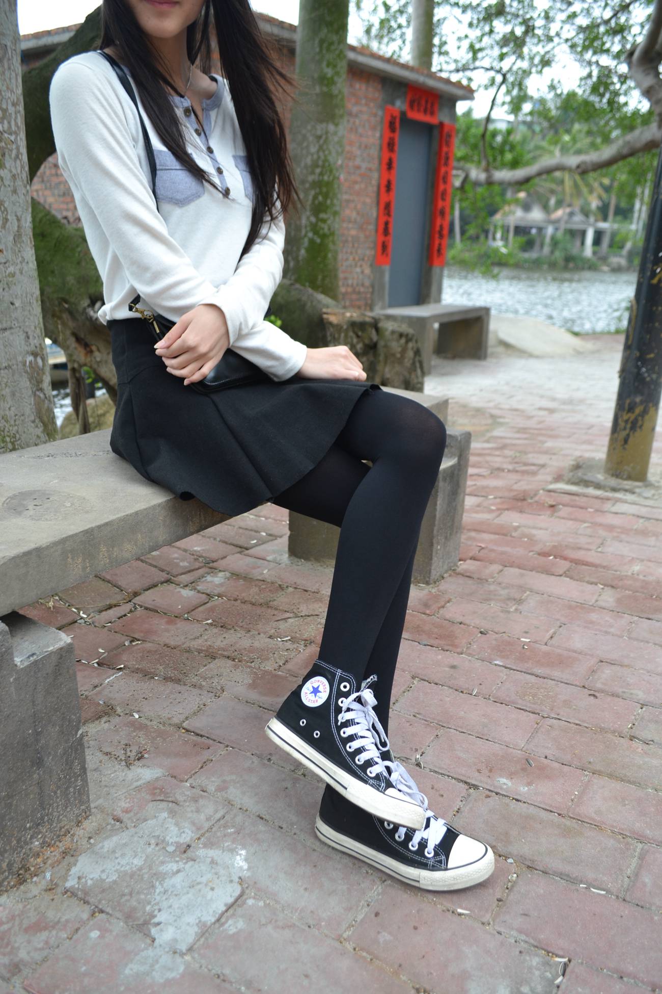 图片[19]-大西瓜爱牙膏-早期作品-S014 湖边黑丝妹 [109P] – 速更版-美库