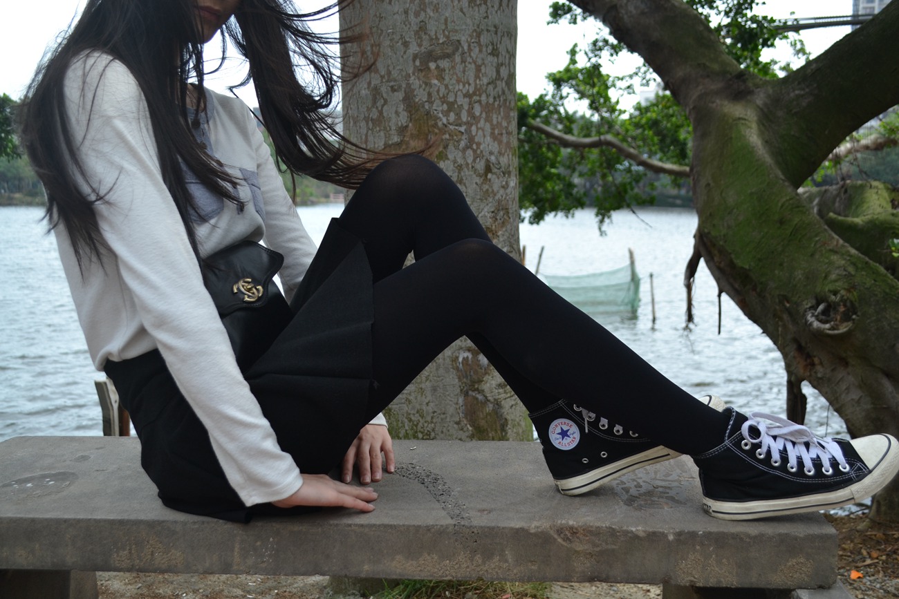 图片[21]-大西瓜爱牙膏-早期作品-S014 湖边黑丝妹 [109P] – 速更版-美库