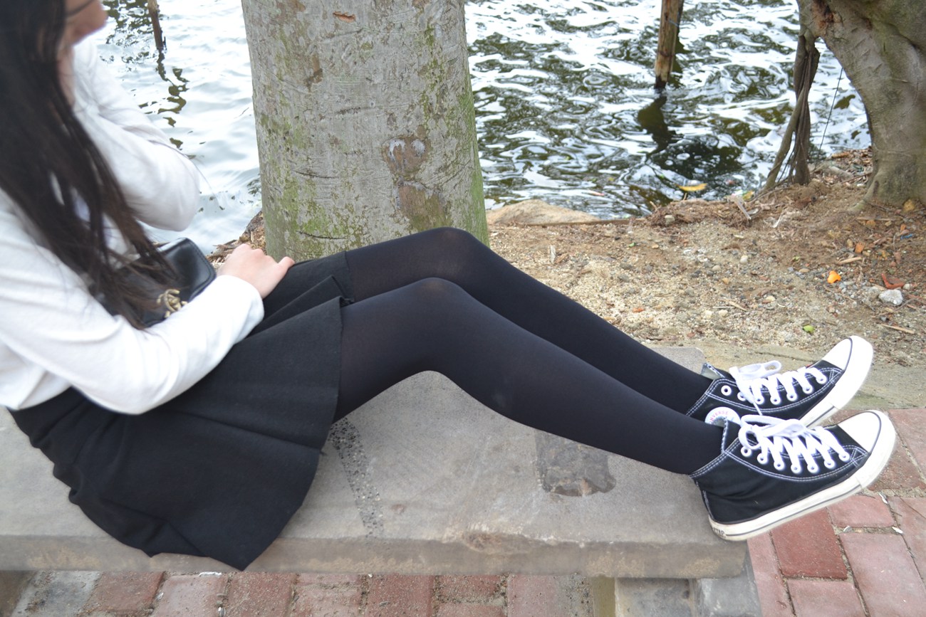 图片[32]-大西瓜爱牙膏-早期作品-S014 湖边黑丝妹 [109P] – 速更版-美库