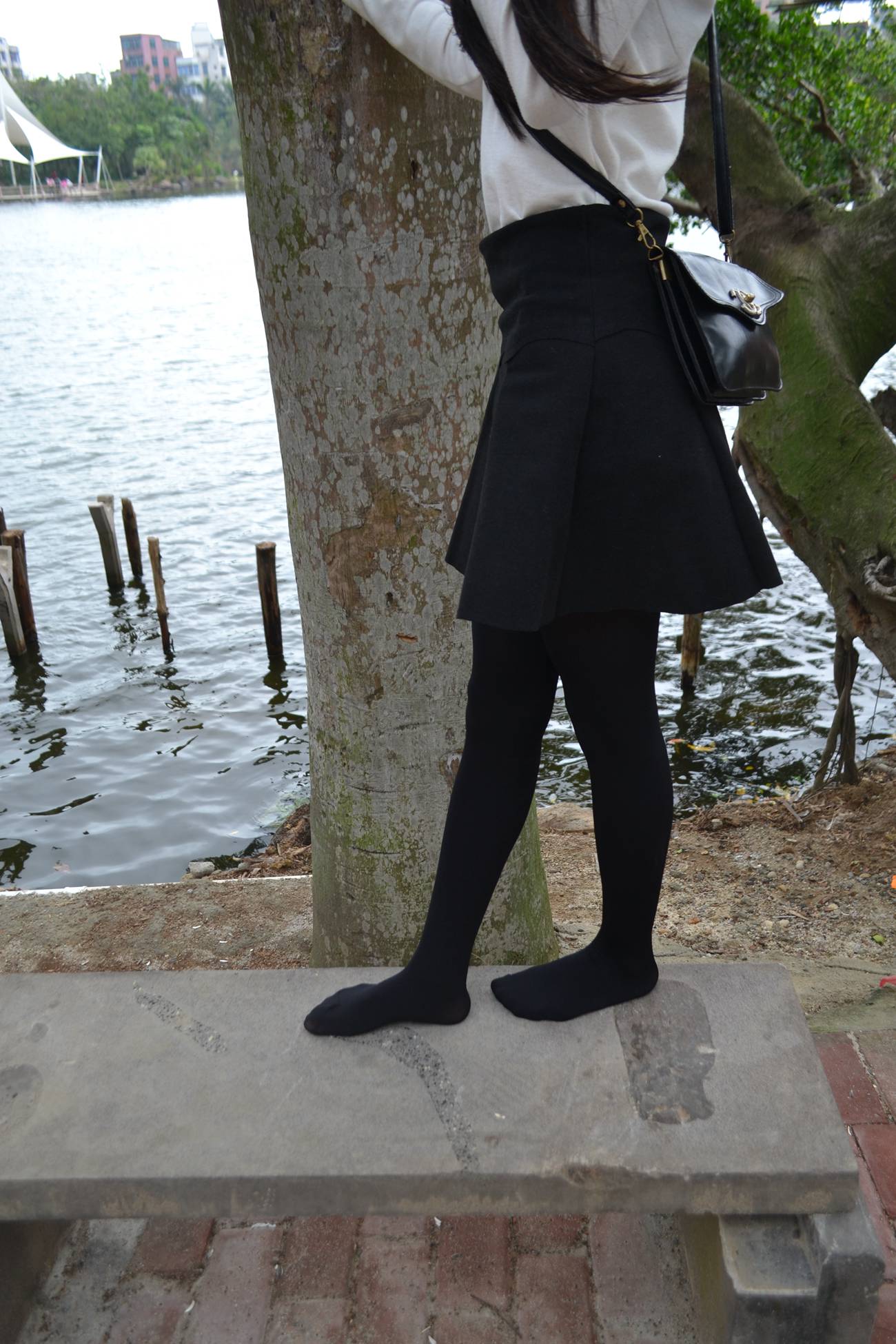 图片[46]-大西瓜爱牙膏-早期作品-S014 湖边黑丝妹 [109P] – 速更版-美库