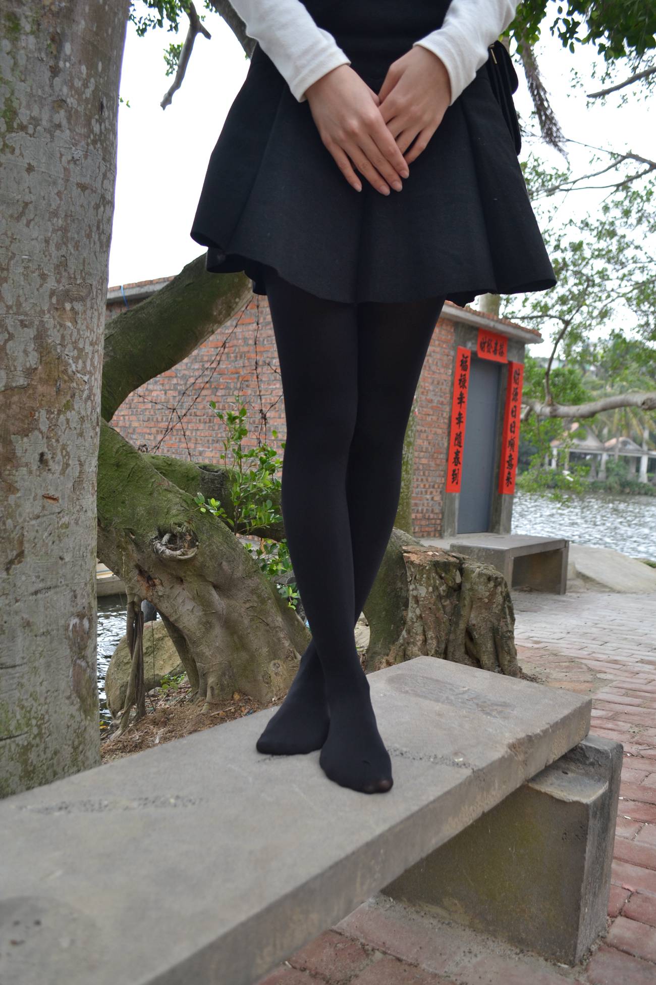 图片[55]-大西瓜爱牙膏-早期作品-S014 湖边黑丝妹 [109P] – 速更版-美库