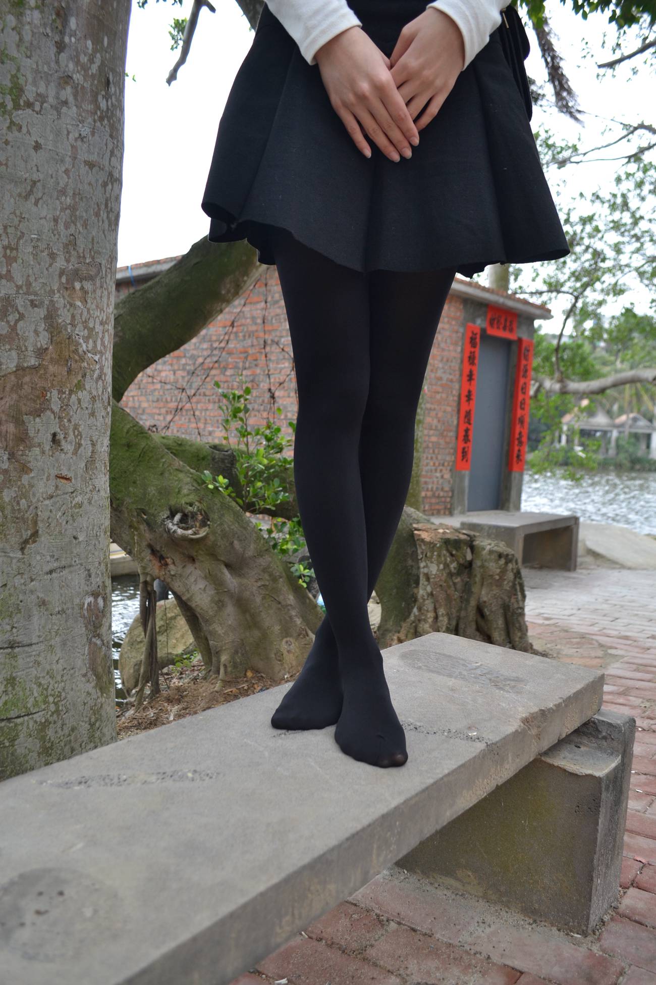 图片[56]-大西瓜爱牙膏-早期作品-S014 湖边黑丝妹 [109P] – 速更版-美库