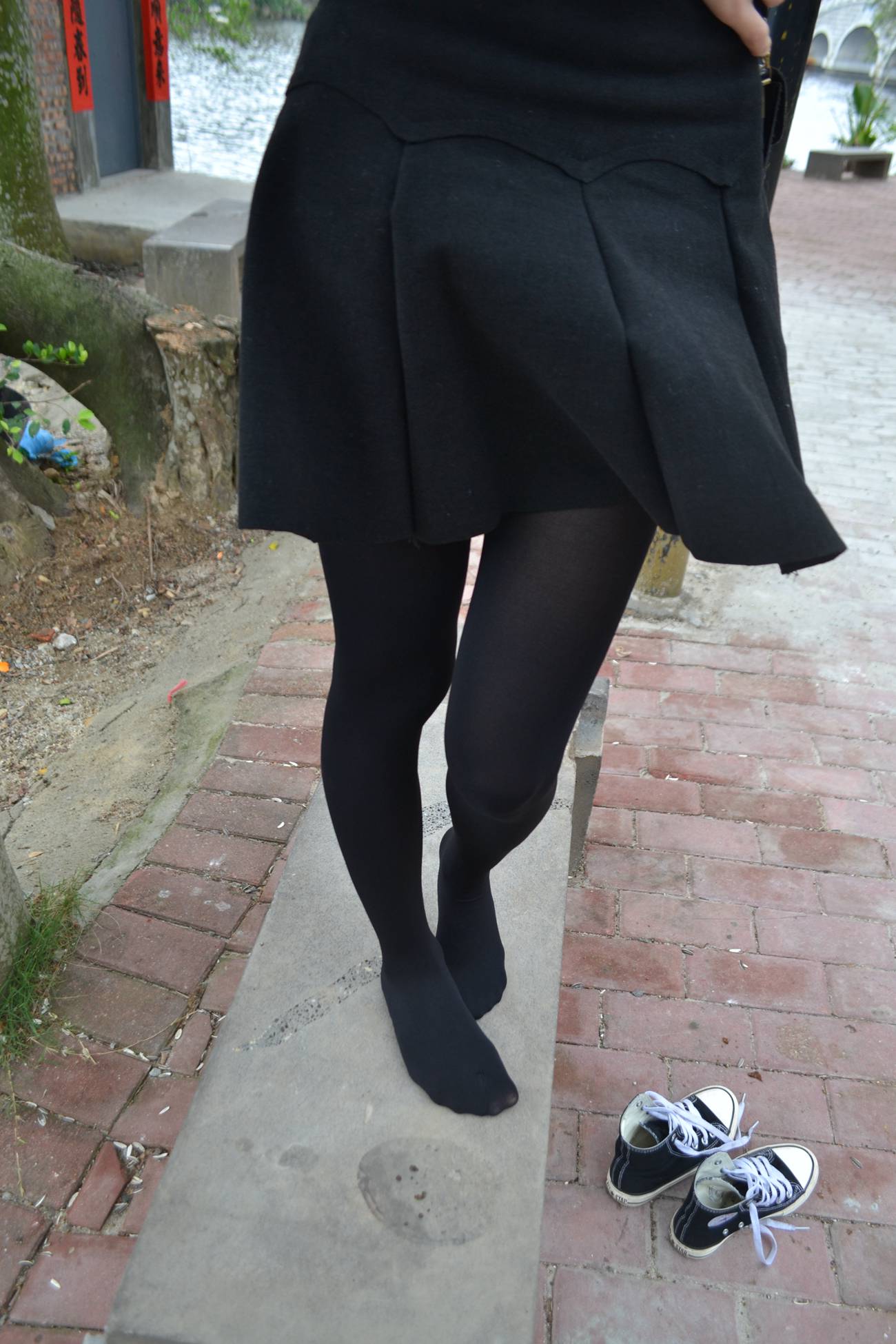 图片[67]-大西瓜爱牙膏-早期作品-S014 湖边黑丝妹 [109P] – 速更版-美库