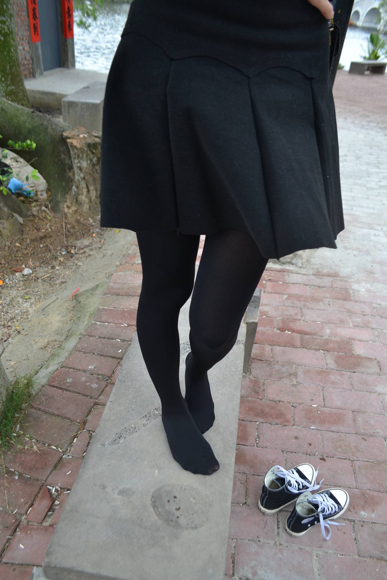 图片[68]-大西瓜爱牙膏-早期作品-S014 湖边黑丝妹 [109P] – 速更版-美库