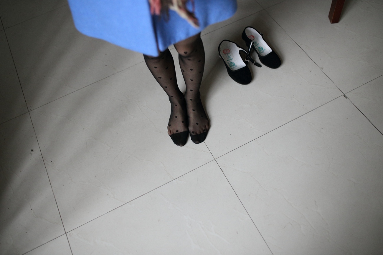 图片[99]-大西瓜爱牙膏-早期作品-S015 蓝衣少女 [128P] – 速更版-美库