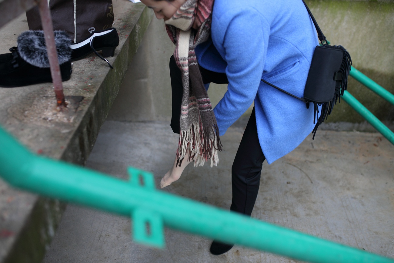 图片[129]-大西瓜爱牙膏-早期作品-S015 蓝衣少女 [128P] – 速更版-美库