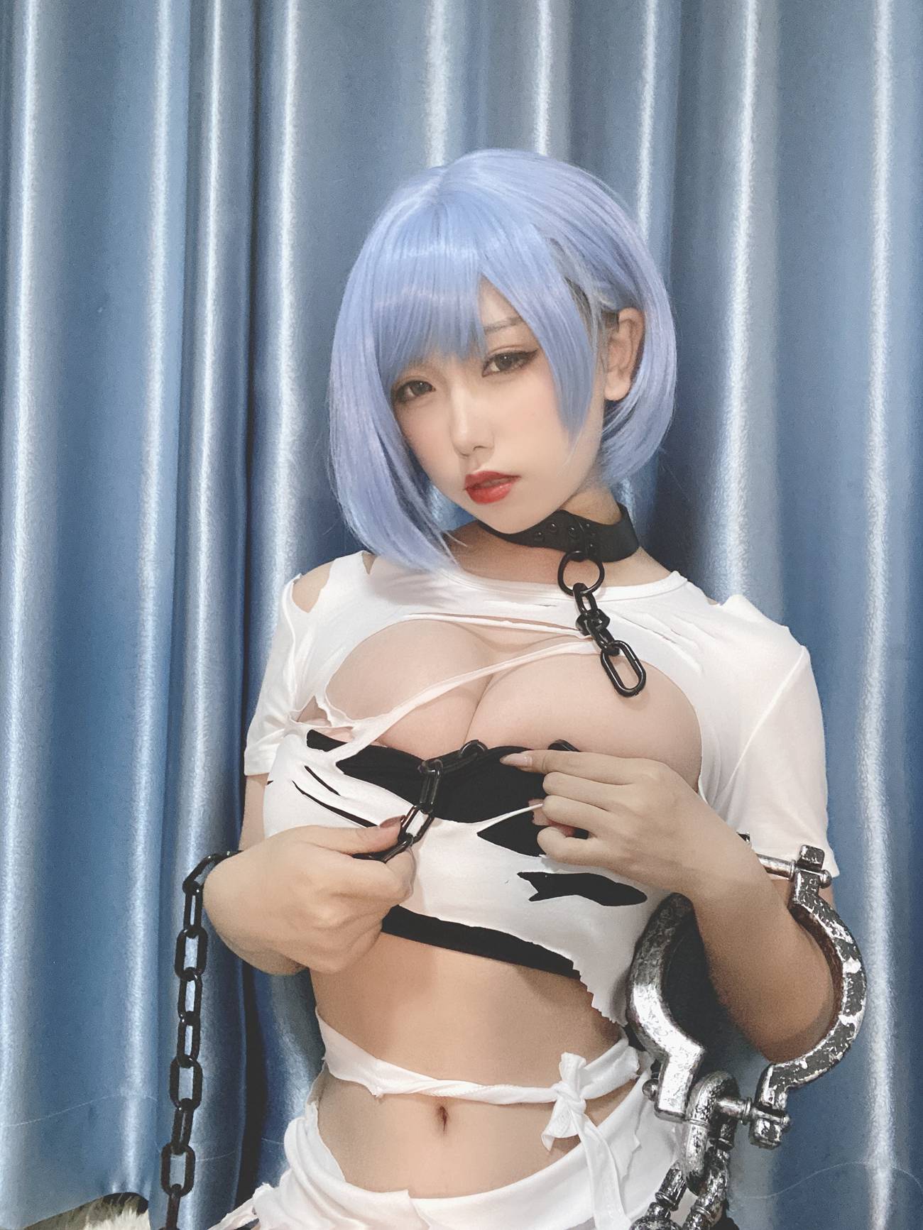 芋圆侑子SJ_ - 恰巴耶夫囚服 [33P] - 速更版-绅士图