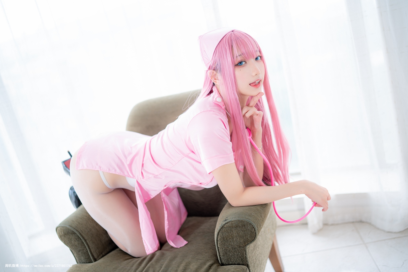 图片[19]-皮皮奶可可爱了啦&周叽是可爱兔兔 – 粉蓝护士 [77P] – 速更版-美库