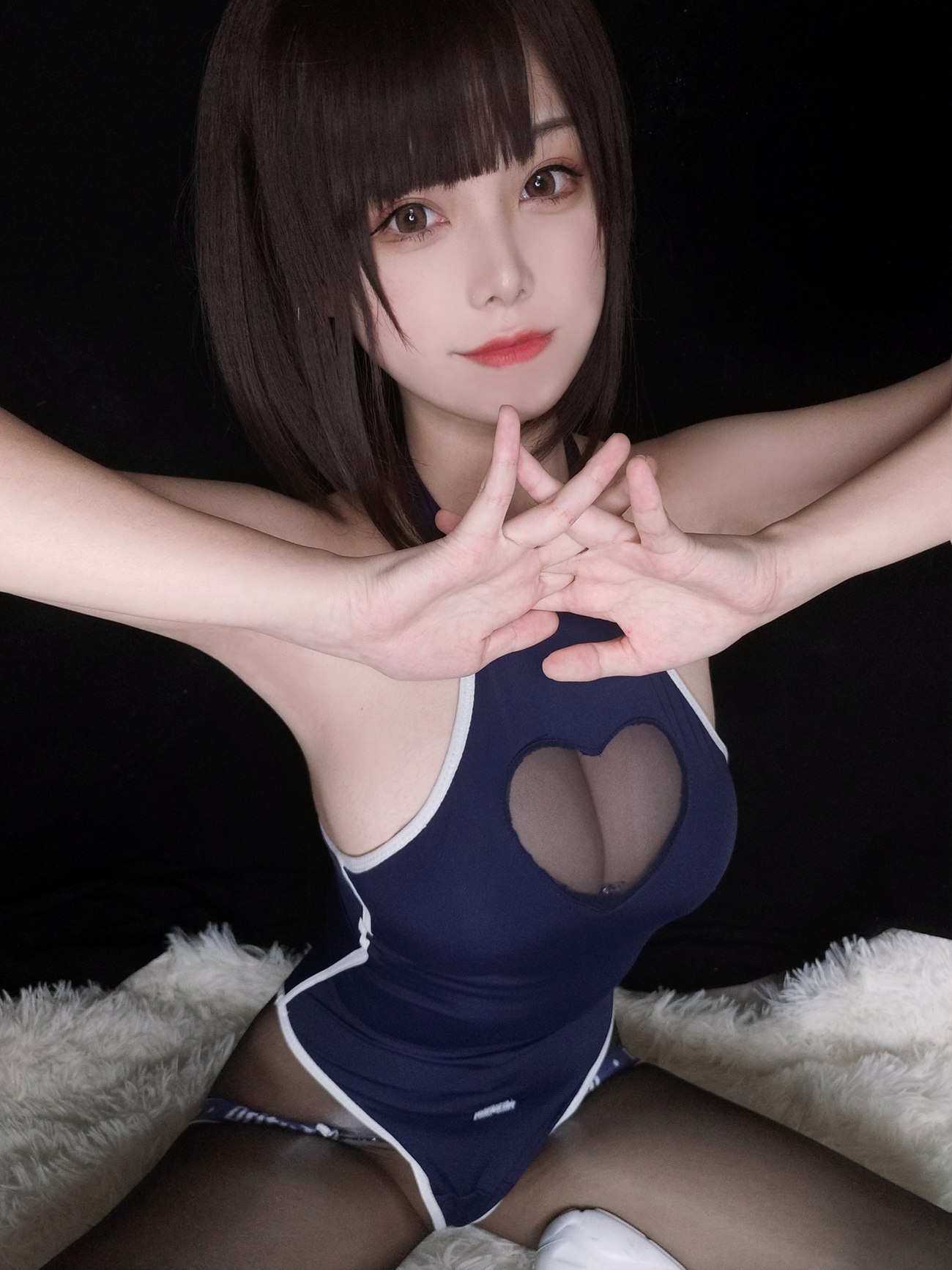 图片[6]-萌系小姐姐 蜜汁猫裘 – 水着 [34P] – 速更版-美库