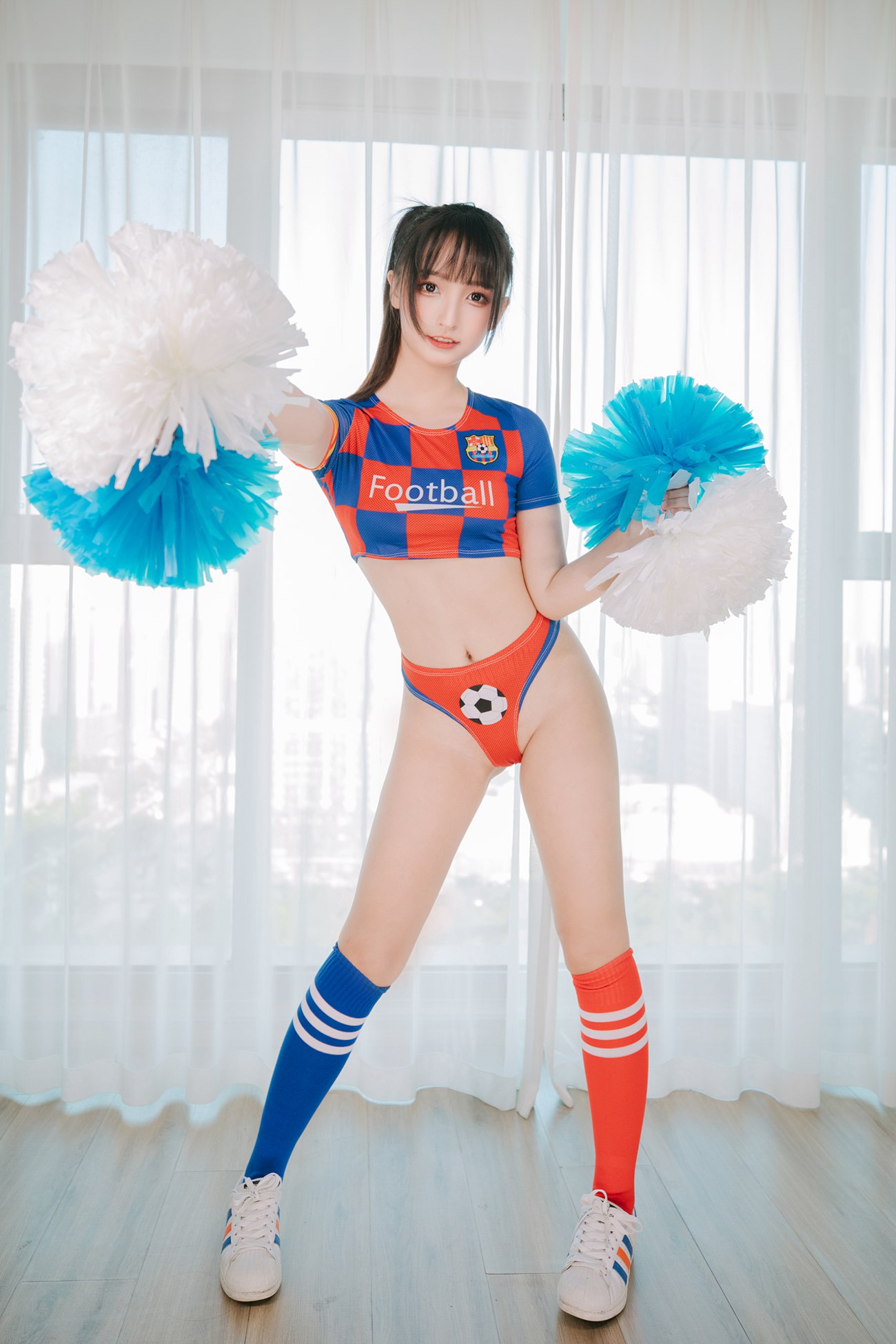 图片[99]-萝莉神楽板真冬 之 拉拉队少女 [150P] – 速更版-美库