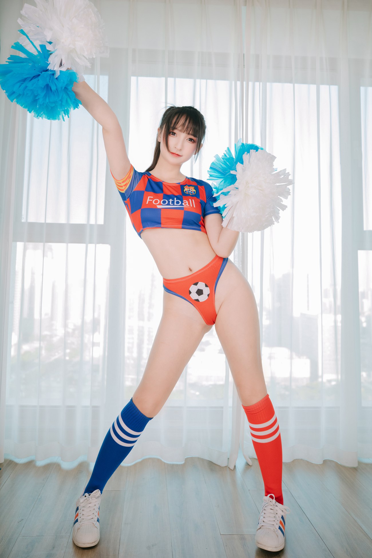 图片[102]-萝莉神楽板真冬 之 拉拉队少女 [150P] – 速更版-美库