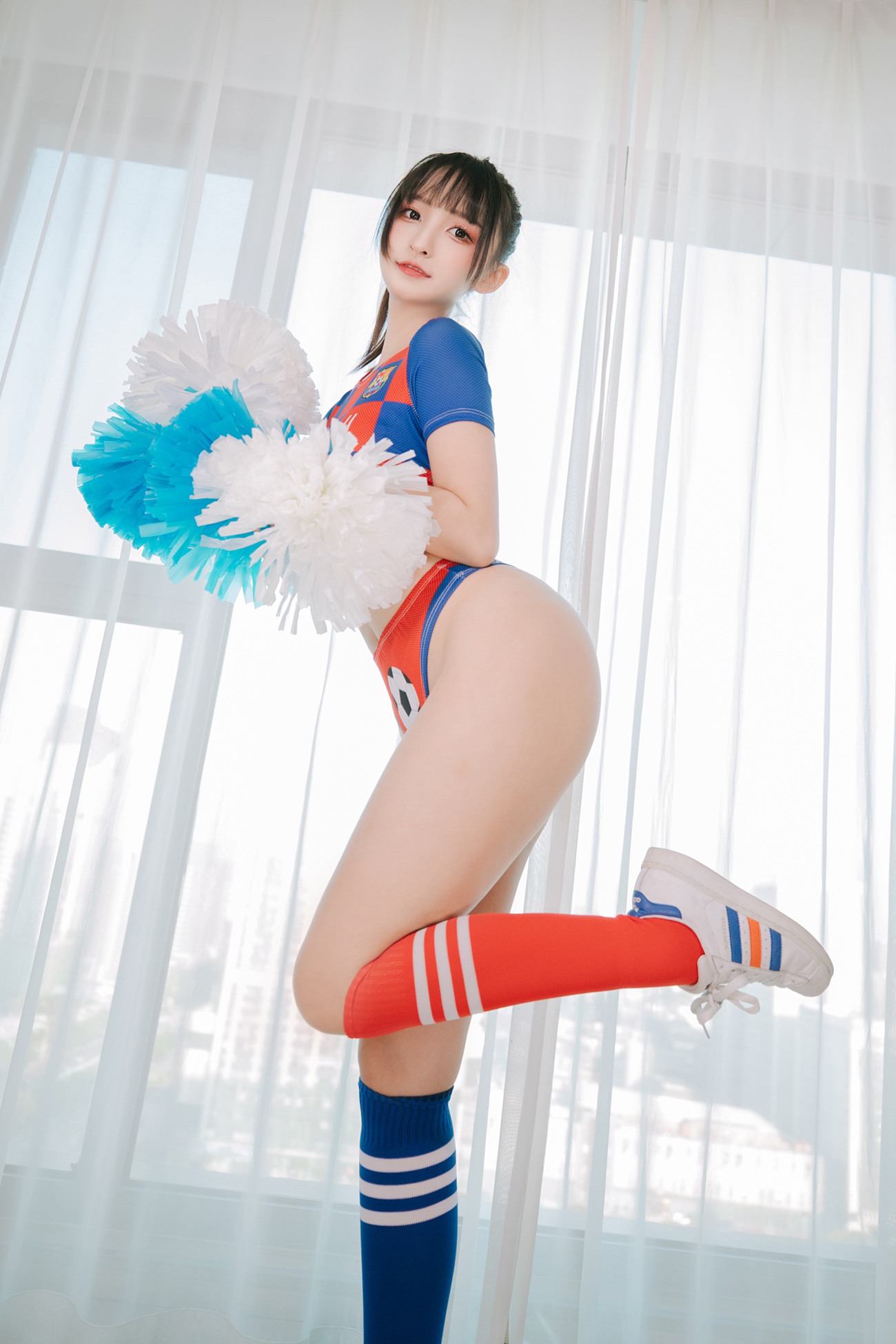 图片[103]-萝莉神楽板真冬 之 拉拉队少女 [150P] – 速更版-美库