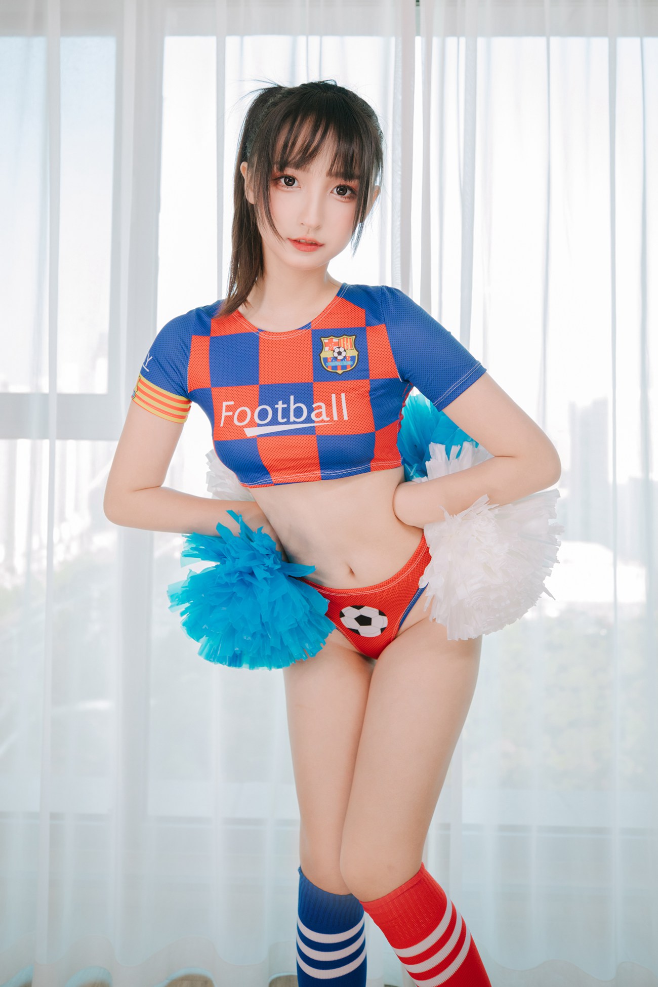 图片[104]-萝莉神楽板真冬 之 拉拉队少女 [150P] – 速更版-美库