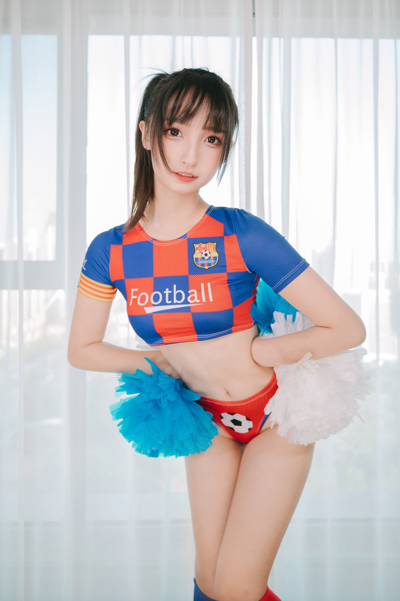 图片[105]-萝莉神楽板真冬 之 拉拉队少女 [150P] – 速更版-美库