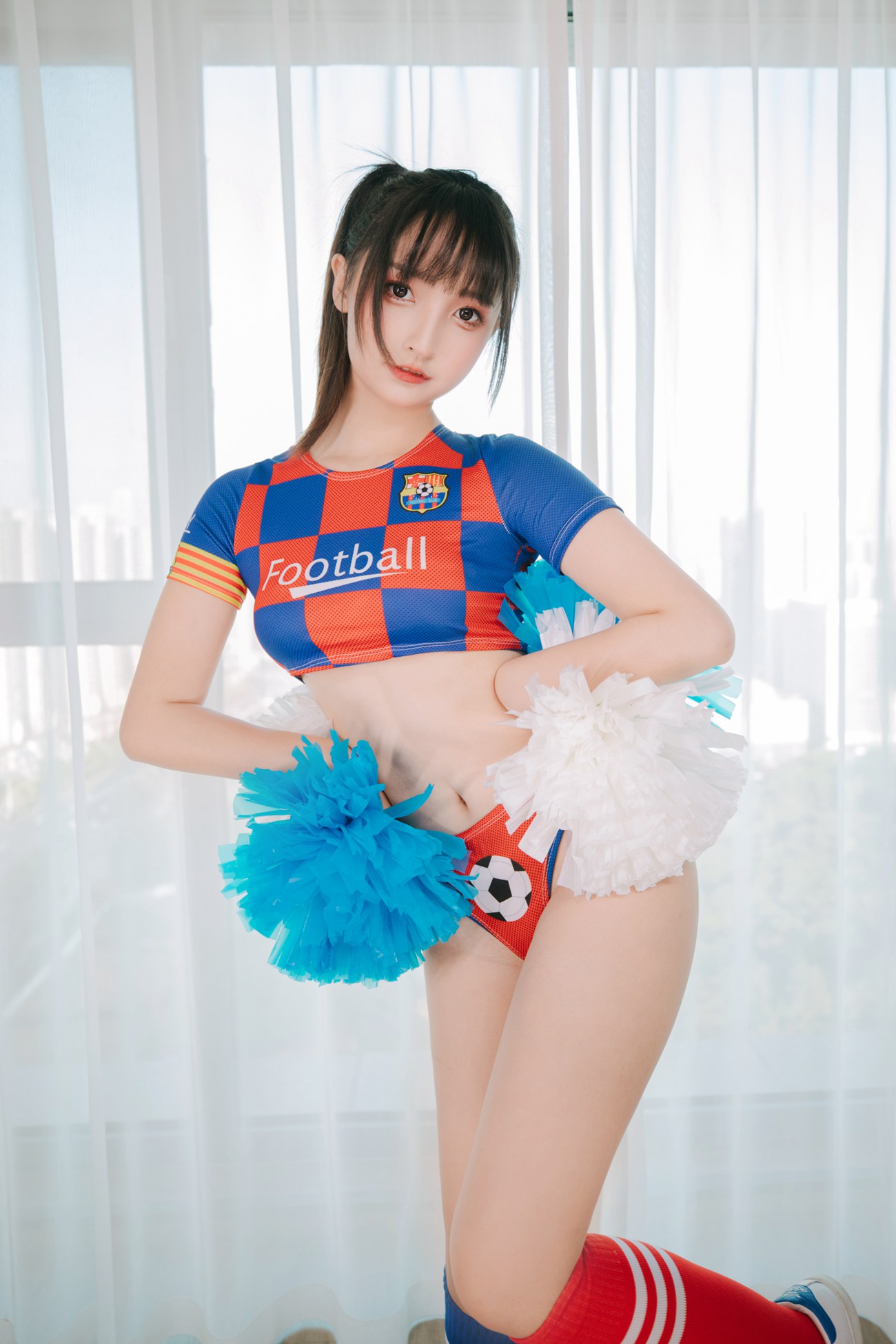 图片[106]-萝莉神楽板真冬 之 拉拉队少女 [150P] – 速更版-美库