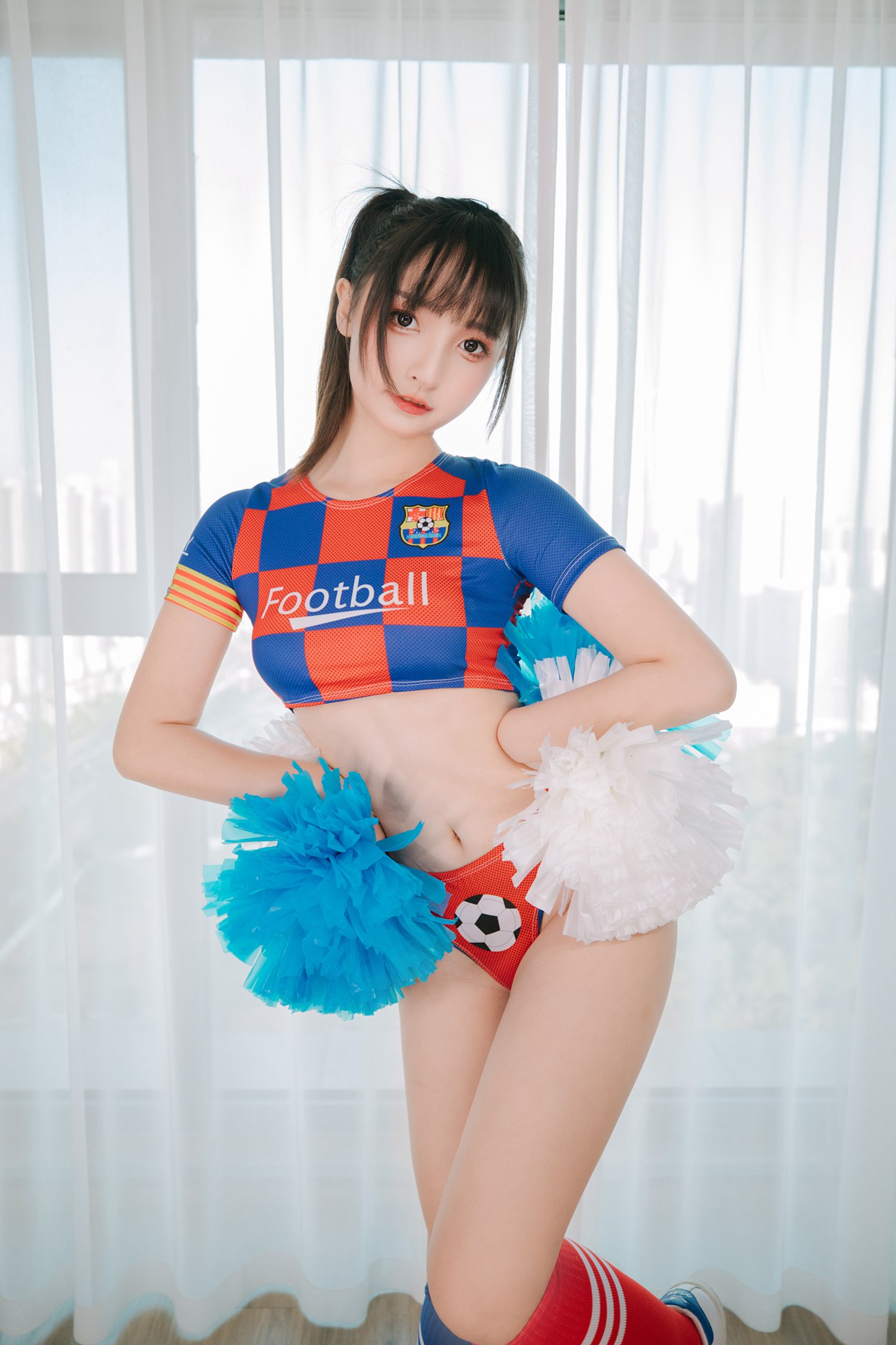 图片[108]-萝莉神楽板真冬 之 拉拉队少女 [150P] – 速更版-美库