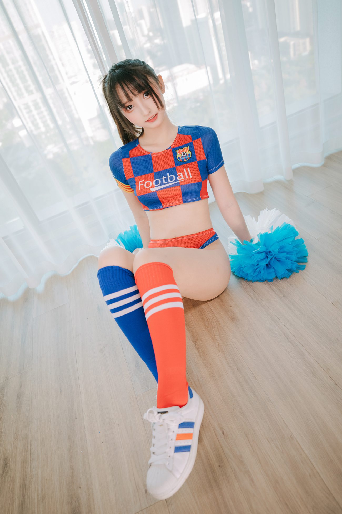 图片[109]-萝莉神楽板真冬 之 拉拉队少女 [150P] – 速更版-美库