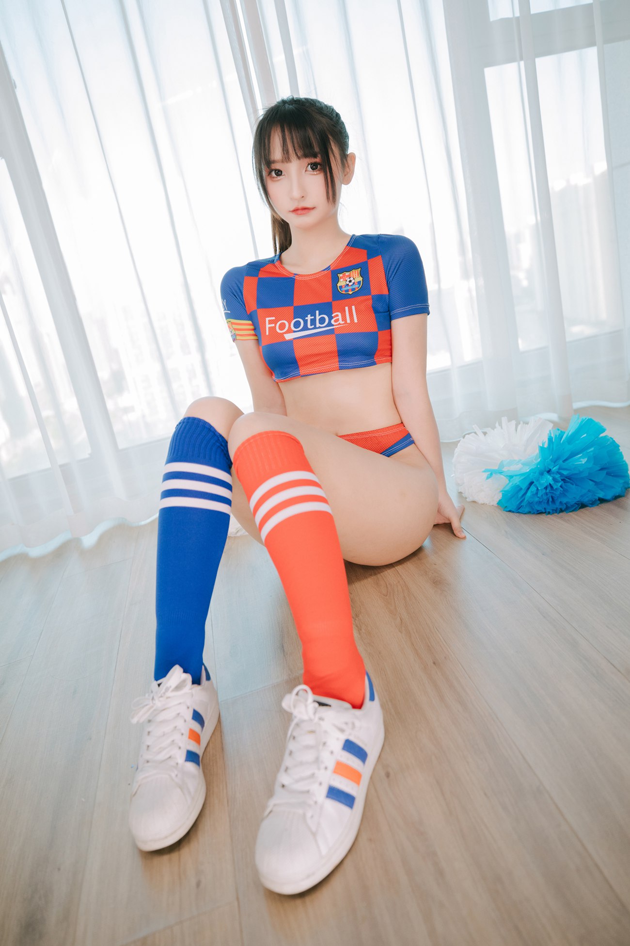 图片[111]-萝莉神楽板真冬 之 拉拉队少女 [150P] – 速更版-美库