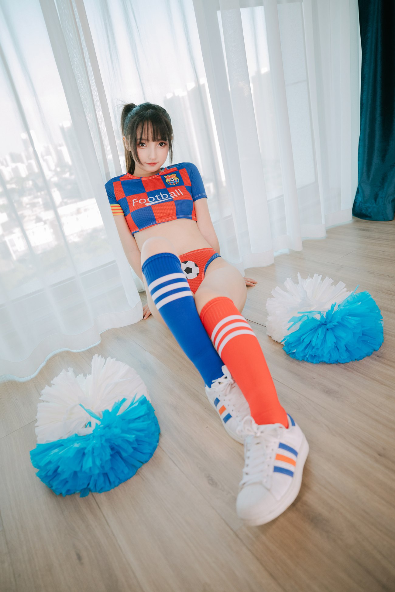 图片[115]-萝莉神楽板真冬 之 拉拉队少女 [150P] – 速更版-美库