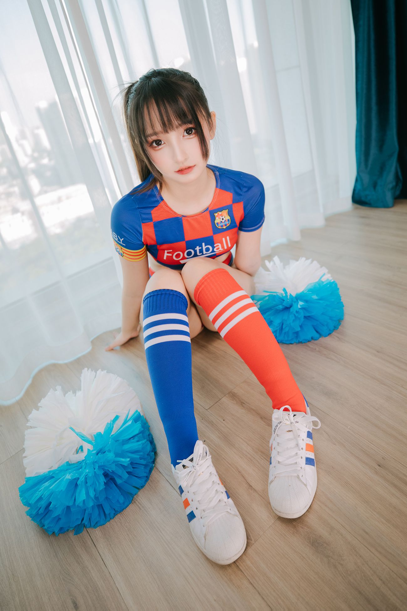 图片[114]-萝莉神楽板真冬 之 拉拉队少女 [150P] – 速更版-美库