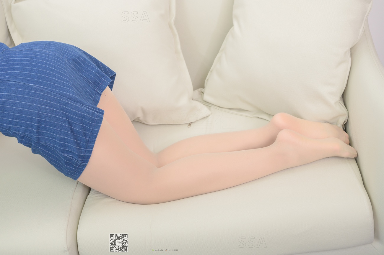 图片[115]-[SSA丝社]超清写真 NO.192 小鹿 蓝色条纹裙穿搭示范[160P] – 速更版-美库