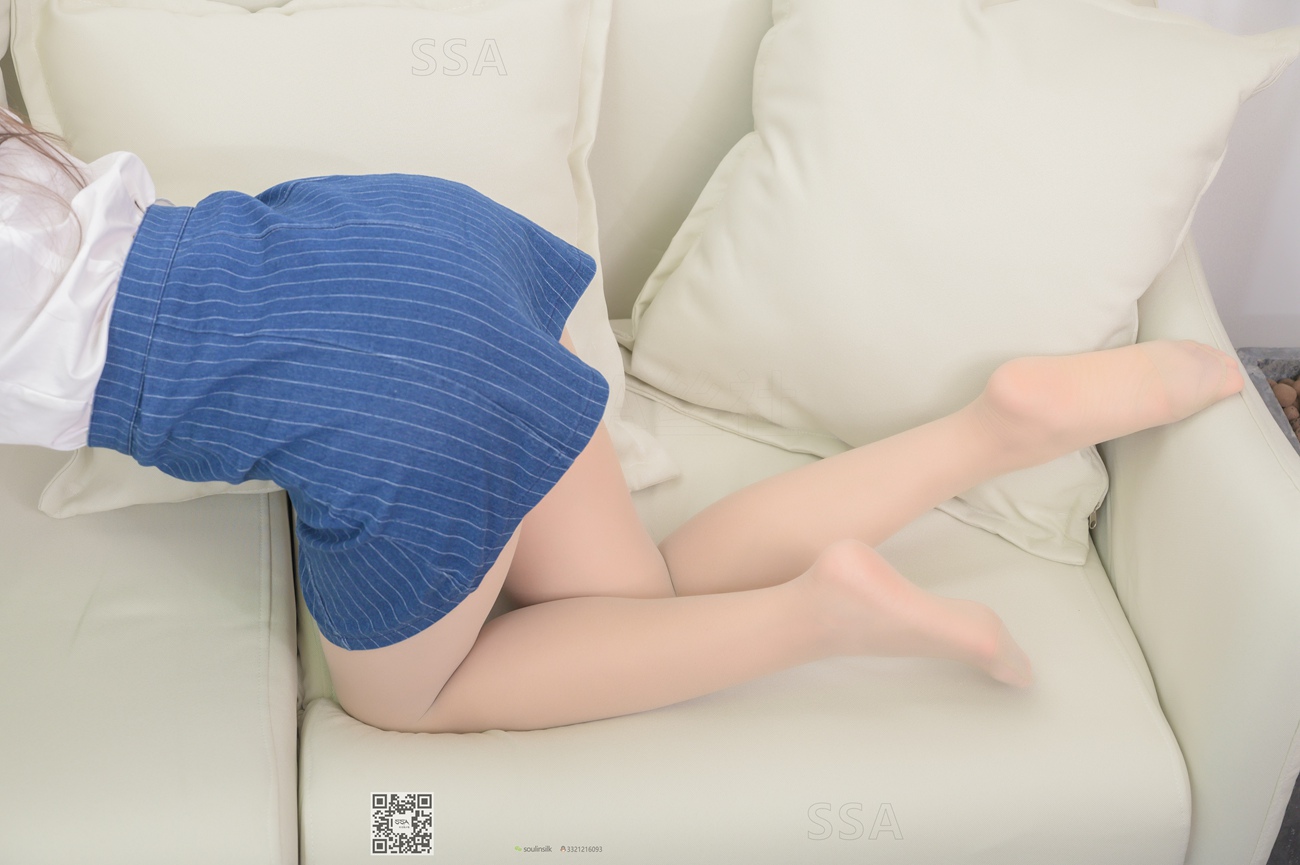 图片[119]-[SSA丝社]超清写真 NO.192 小鹿 蓝色条纹裙穿搭示范[160P] – 速更版-美库