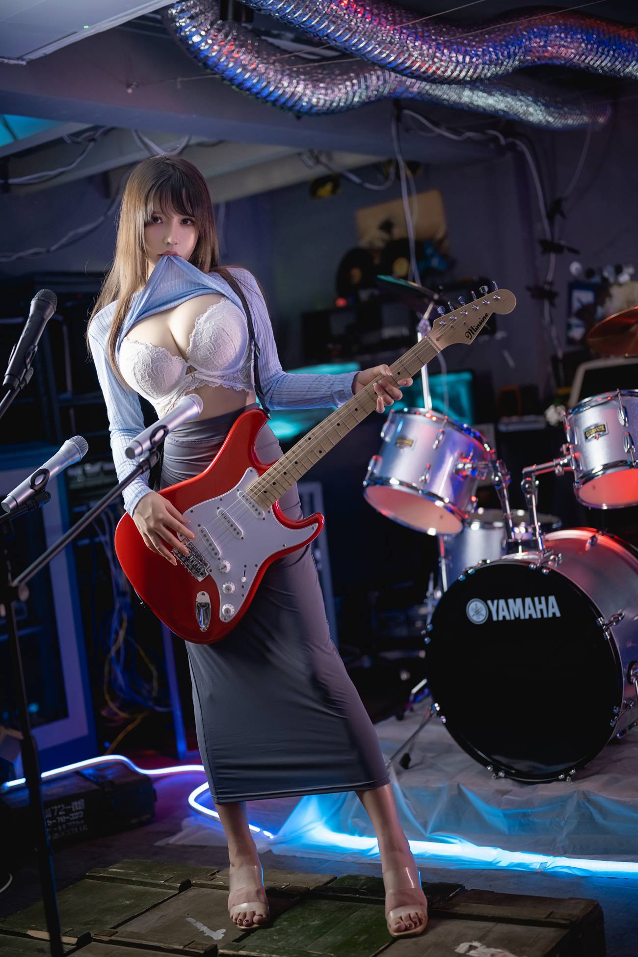 图片[8]-抱走莫子 – 吉他妹妹 [50P] – 速更版-美库