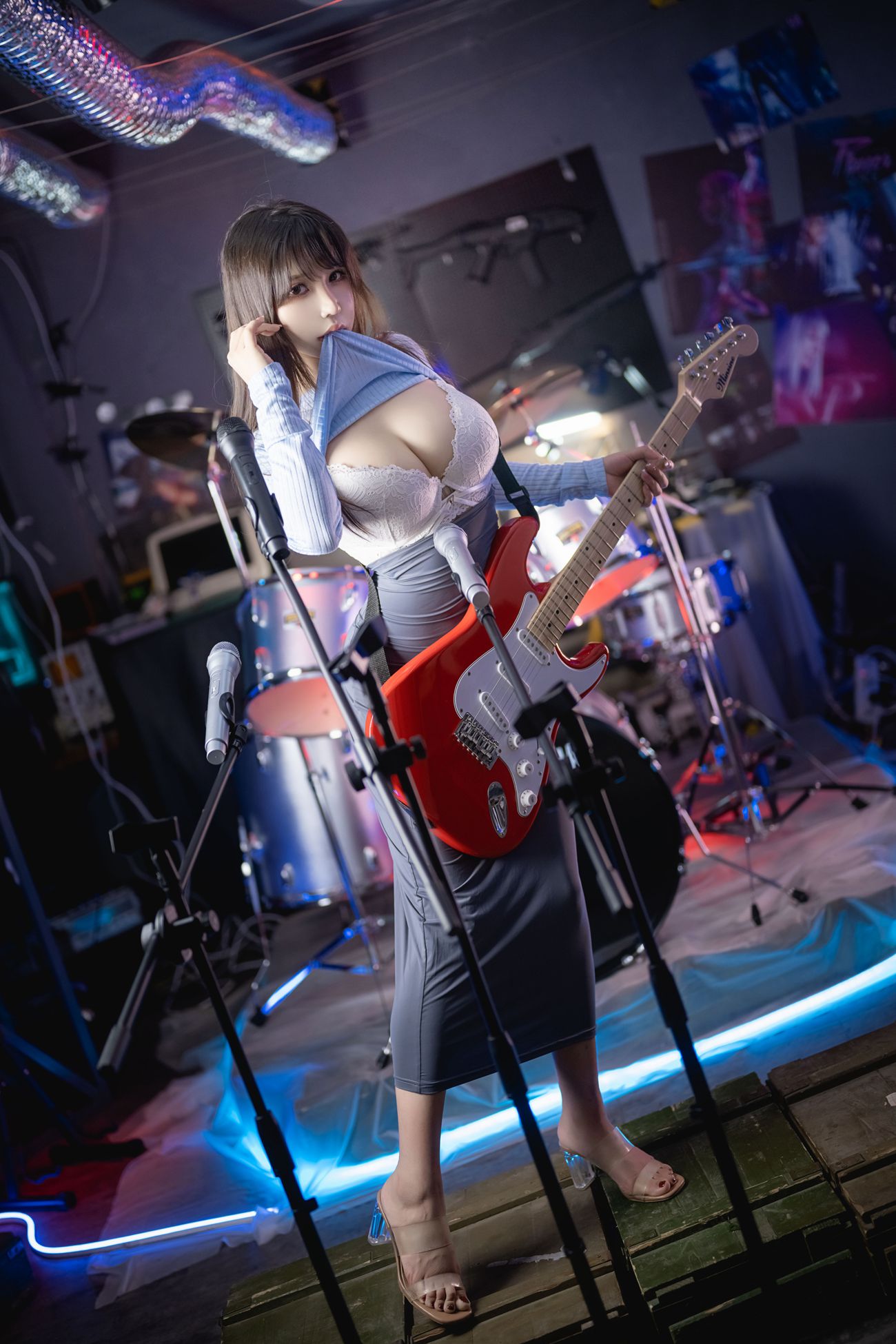 图片[9]-抱走莫子 – 吉他妹妹 [50P] – 速更版-美库