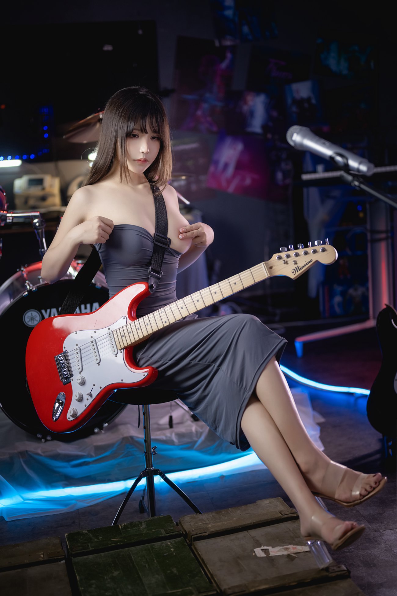 图片[41]-抱走莫子 – 吉他妹妹 [50P] – 速更版-美库