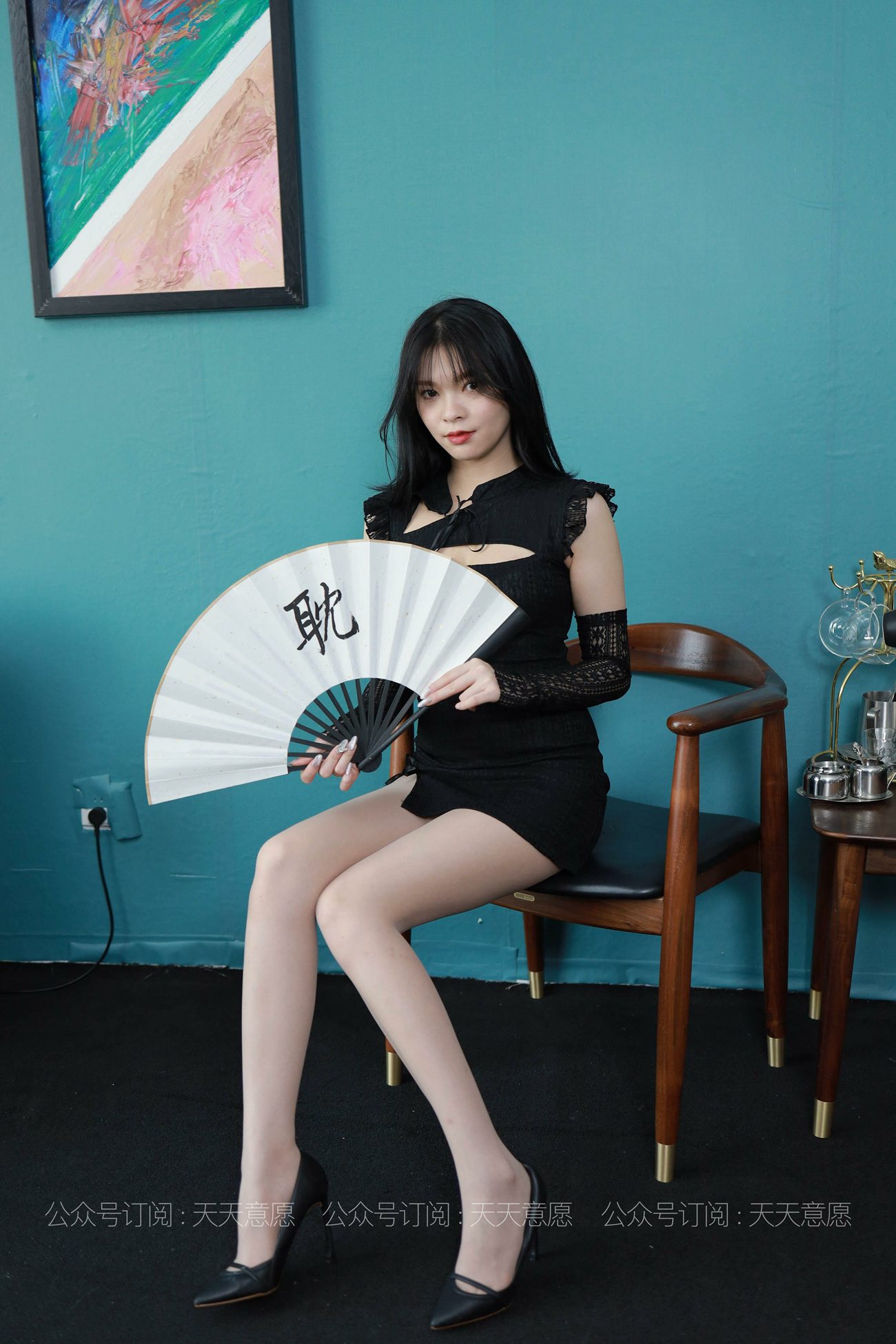 图片[16]-[IESS异思趣向] 耽丝 210812 小七的黑色不规则短裙 [93P] – 速更版-美库