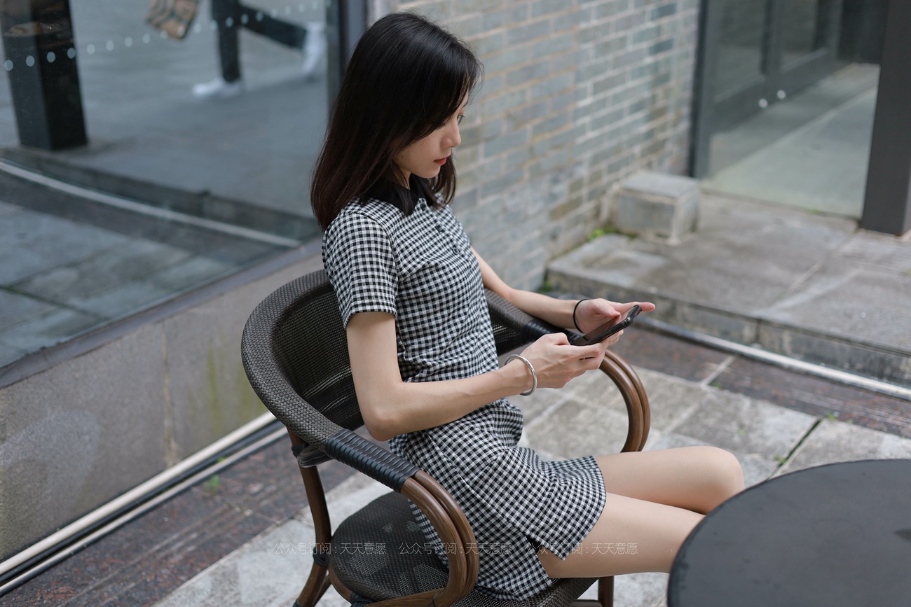 图片[13]-[IESS异思趣向] 耽丝 210619 小六的格子短裙 [90P] – 速更版-美库